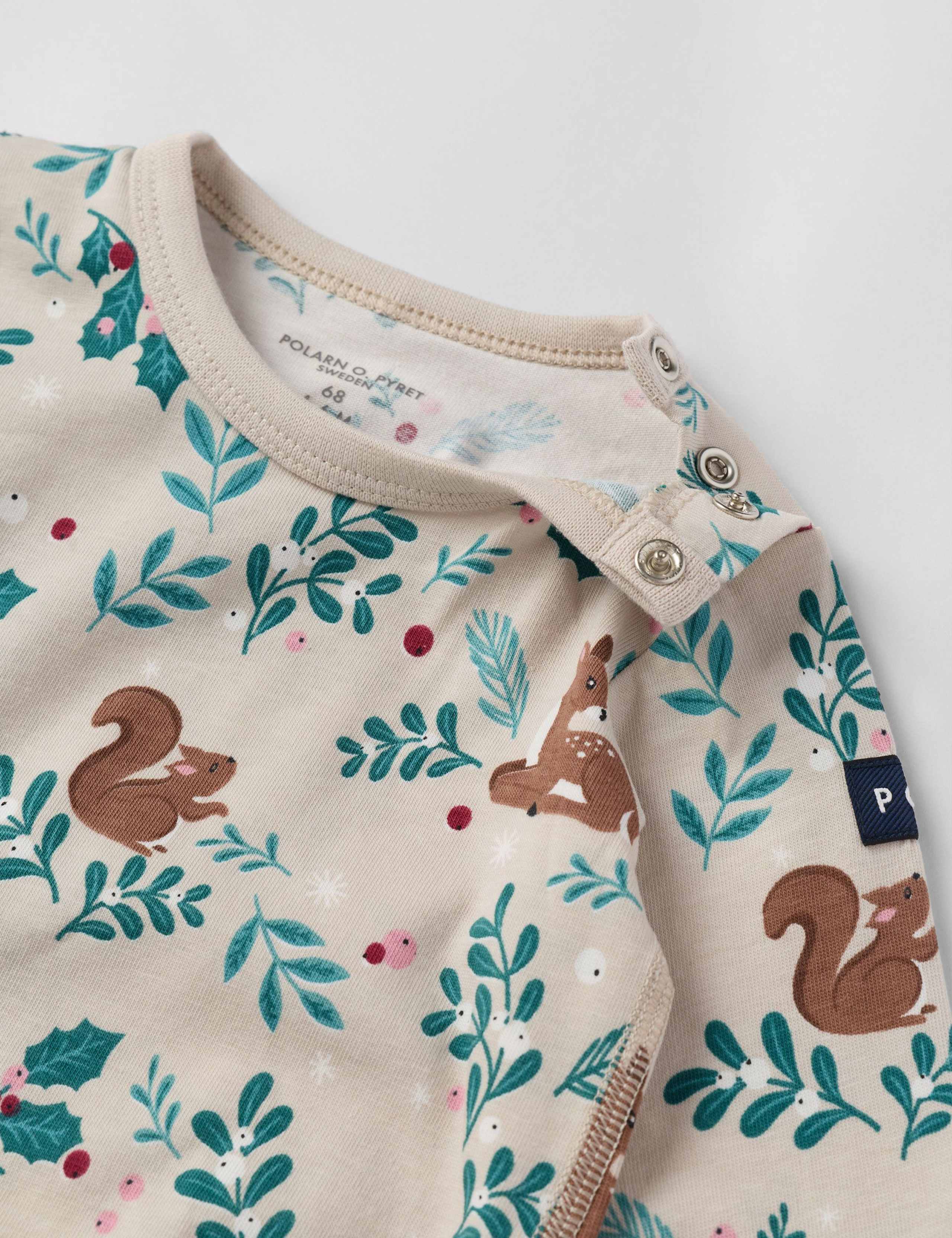 Cotton Rich Christmas Animals Bodysuit (1-12 Mths) 3 of 4