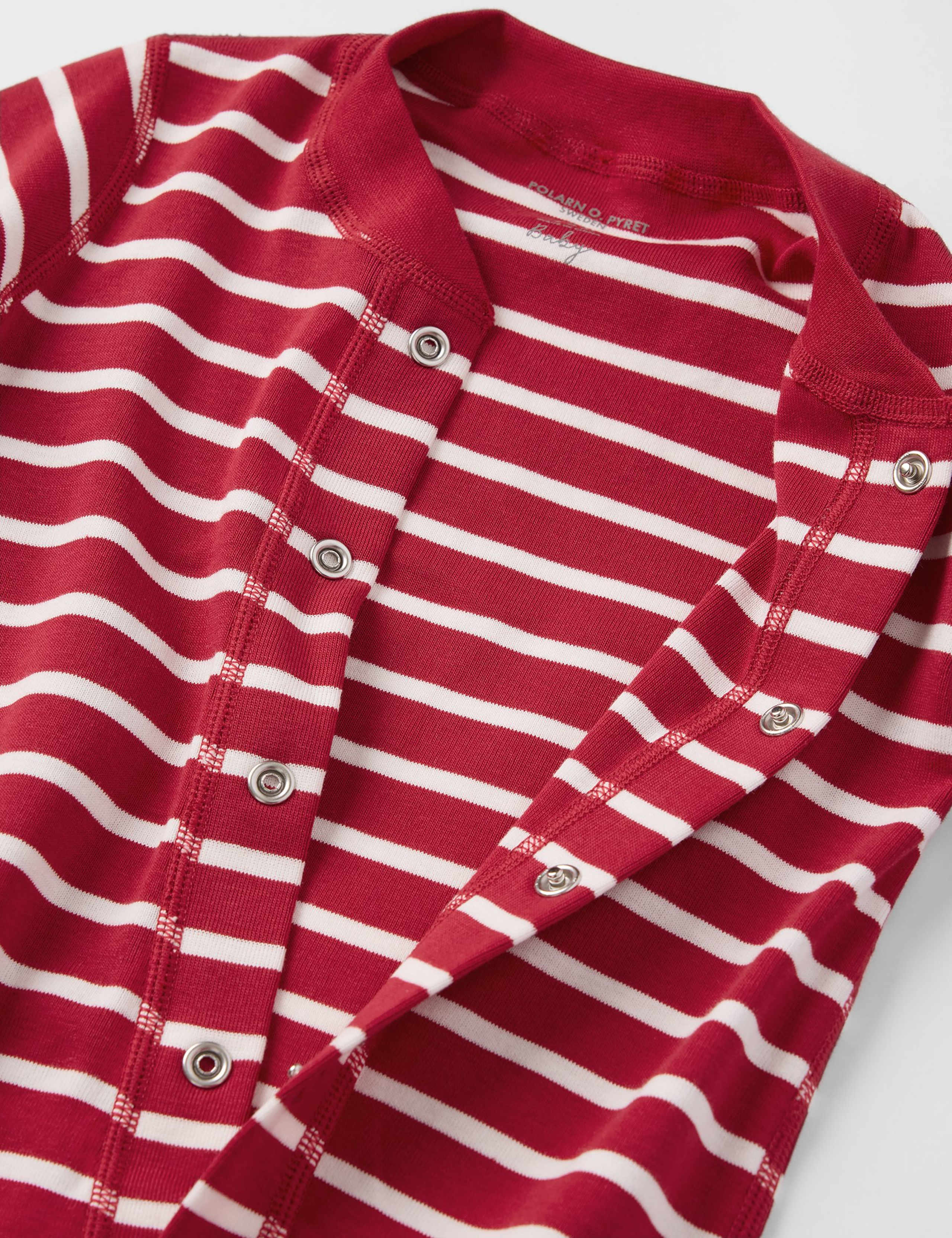 Cotton Striped All in One (1-24 Mths) 2 of 4