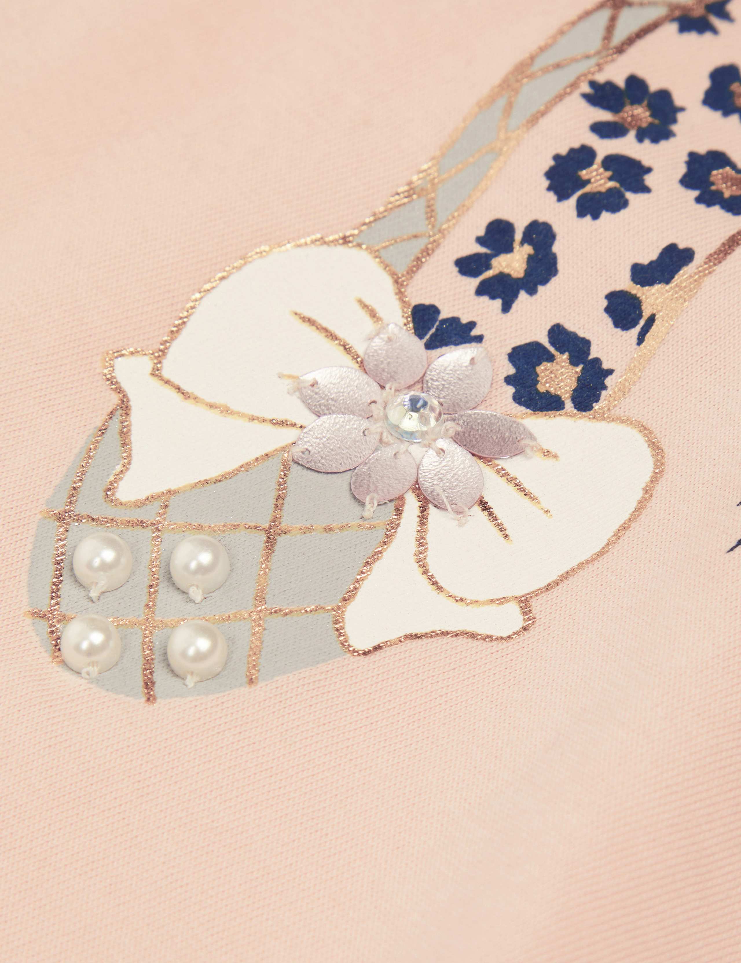 Long Sleeve Lovely Sequin Top (3-13 Yrs) 4 of 4