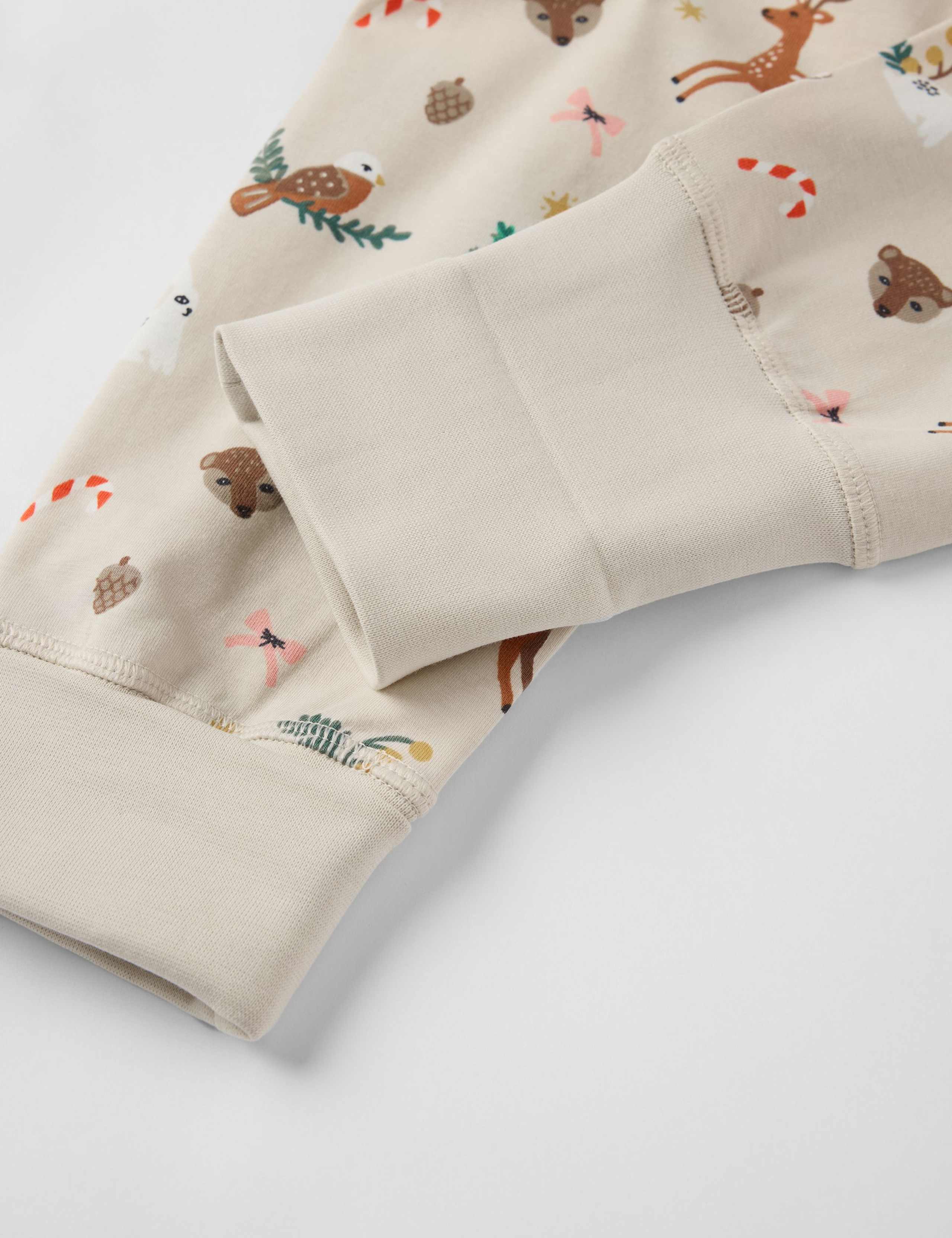 Cotton Rich Forest Animals Pyjamas (1-10 Yrs) 2 of 3