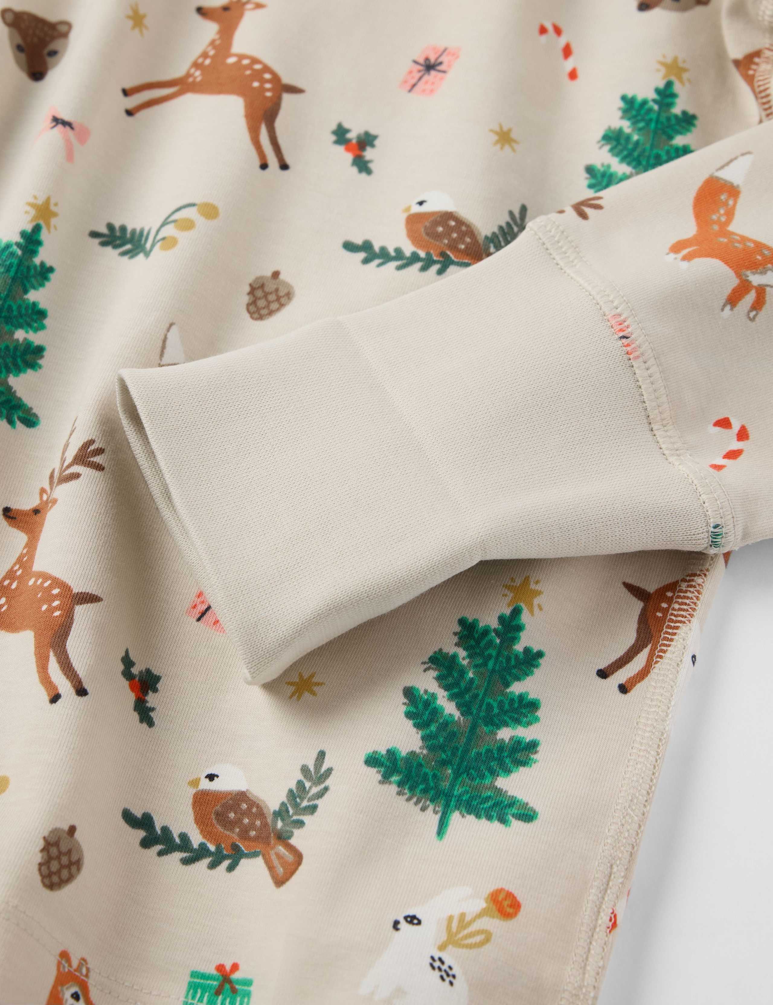 Cotton Rich Forest Animals Pyjamas (1-10 Yrs) 3 of 3