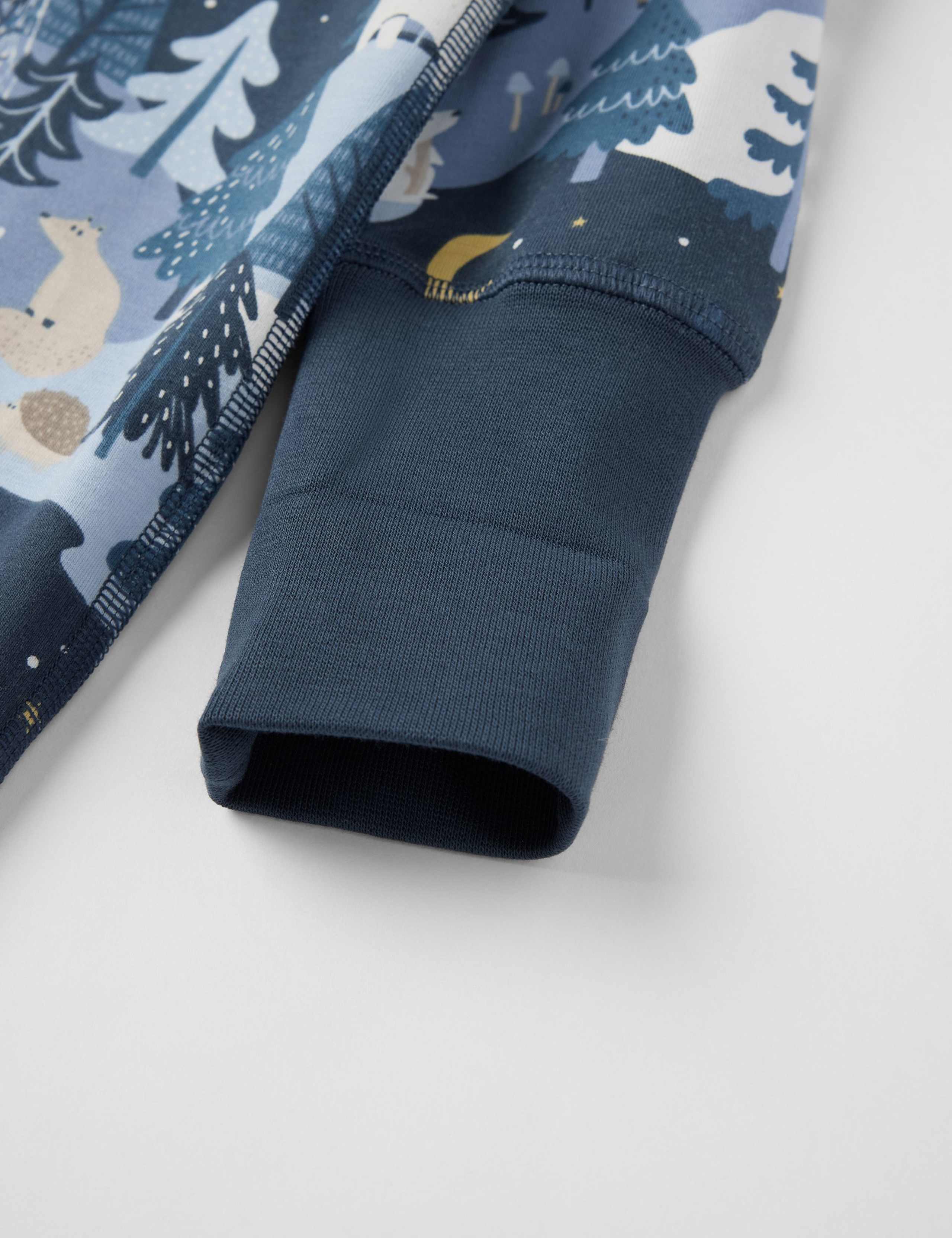 Cotton Rich Winter Animal Sleepsuit (0-4 Yrs) 3 of 3