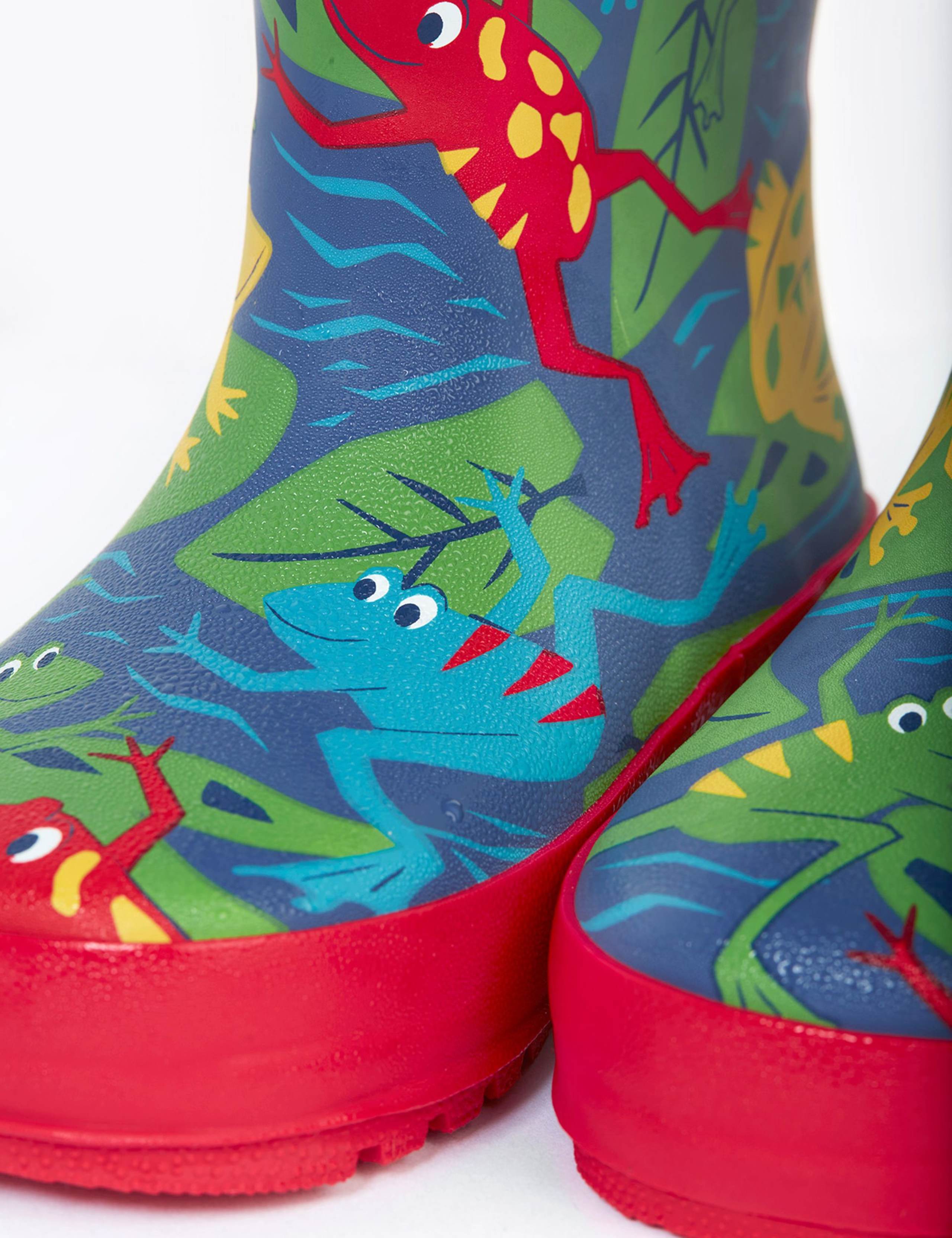 Kids' Frog Wellies (1 Small - 13 Small) 3 of 5