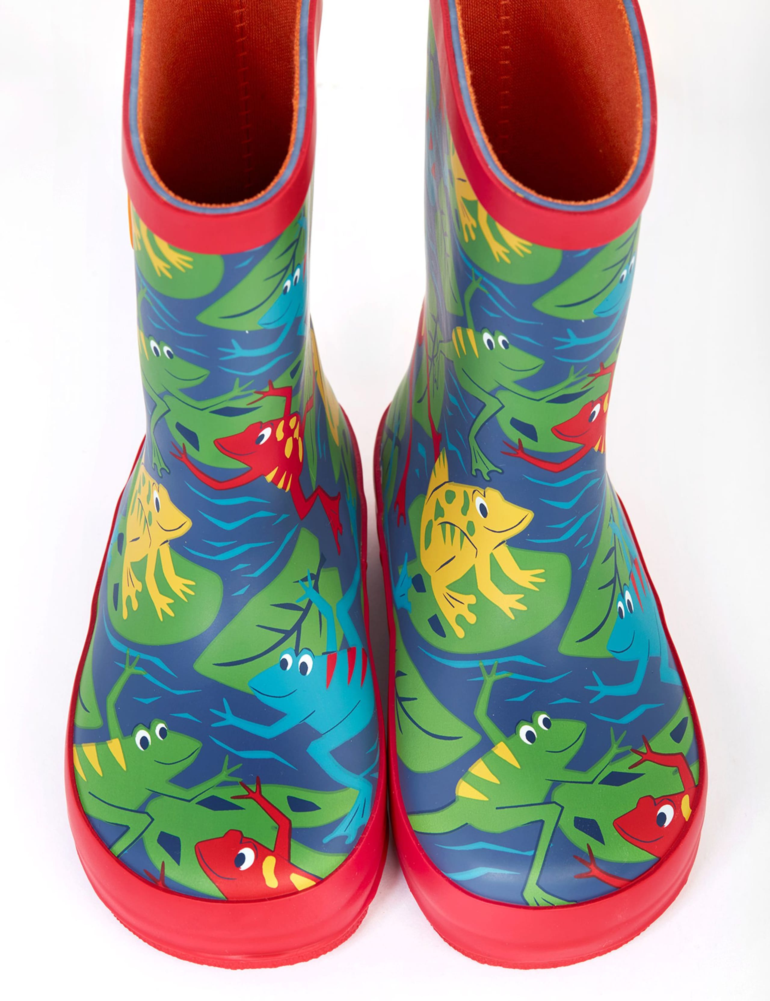 Kids' Frog Wellies (1 Small - 13 Small) 5 of 5