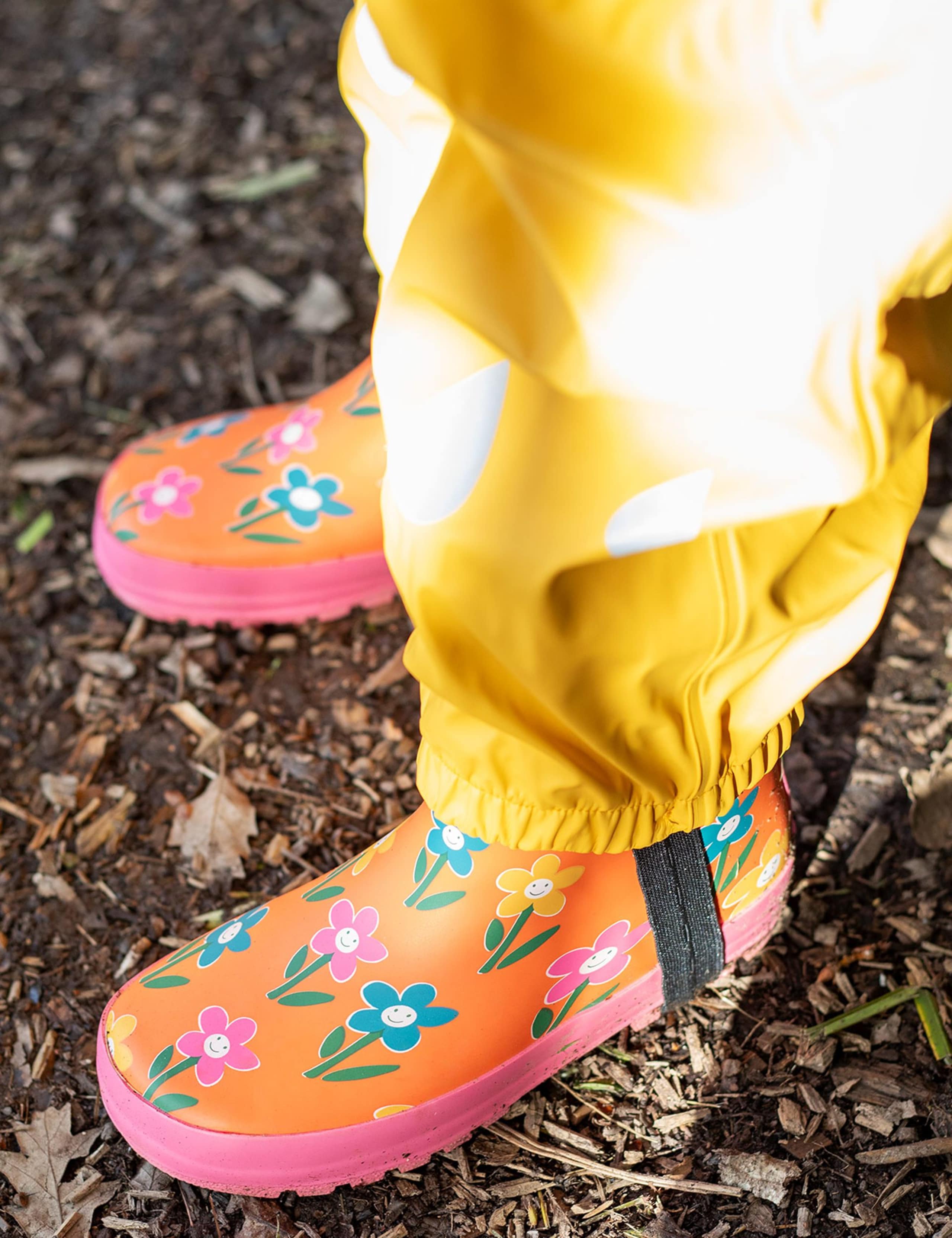 Kids' Floral Wellies (1 Small - 13 Small) 3 of 5