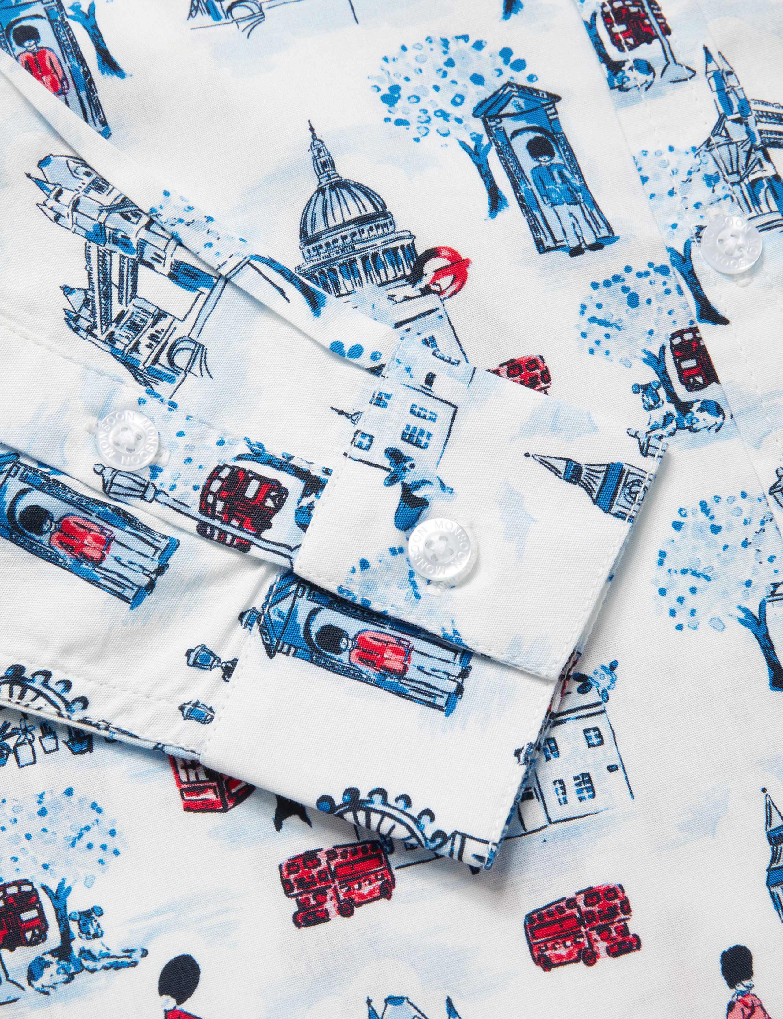 Pure Cotton London Print Shirt (2-12 Yrs) 3 of 3