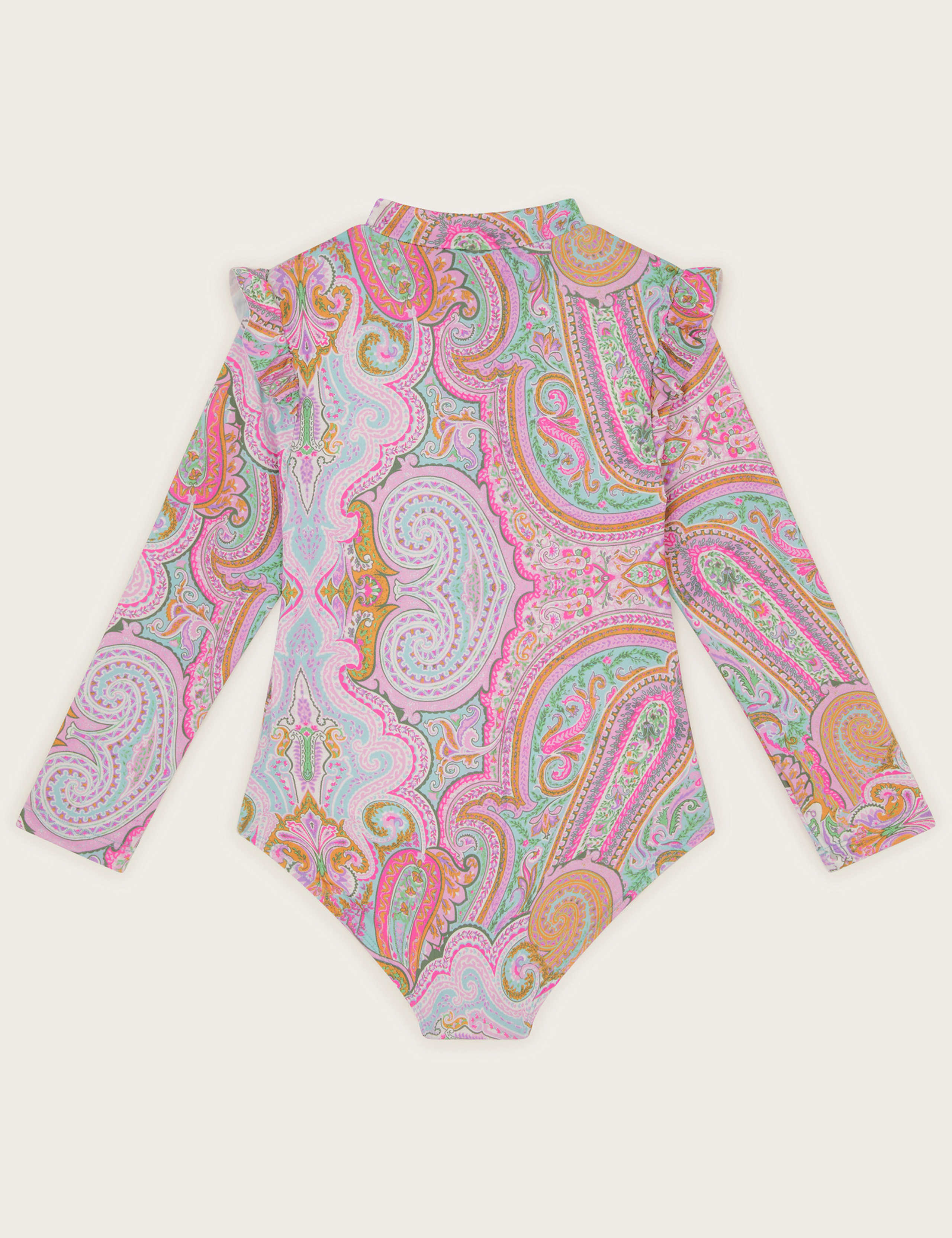 Paisley Long Sleeve Swimsuit (3-13 Yrs) 2 of 3