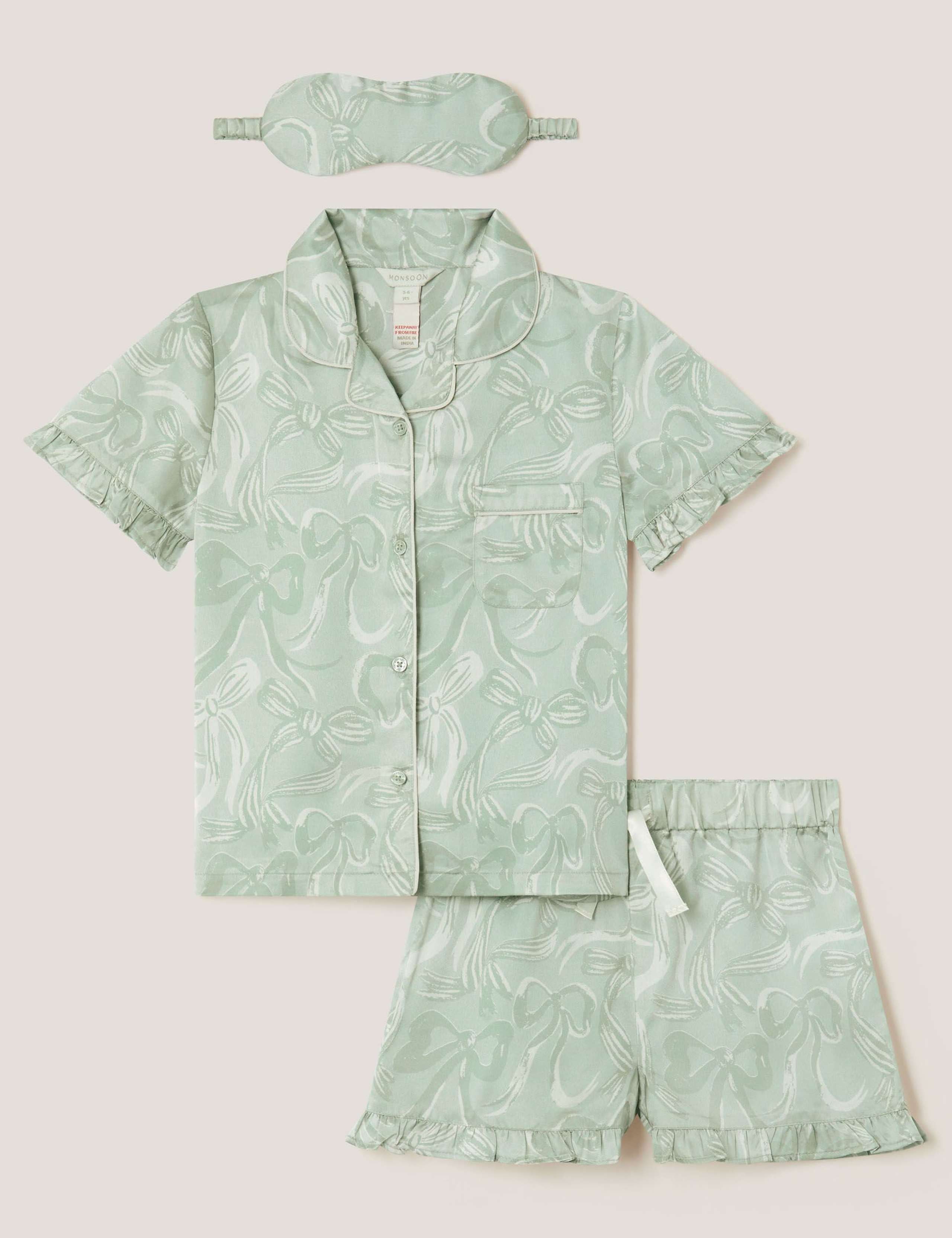 Patterned Pyjama Set (5-13 Yrs) 2 of 4