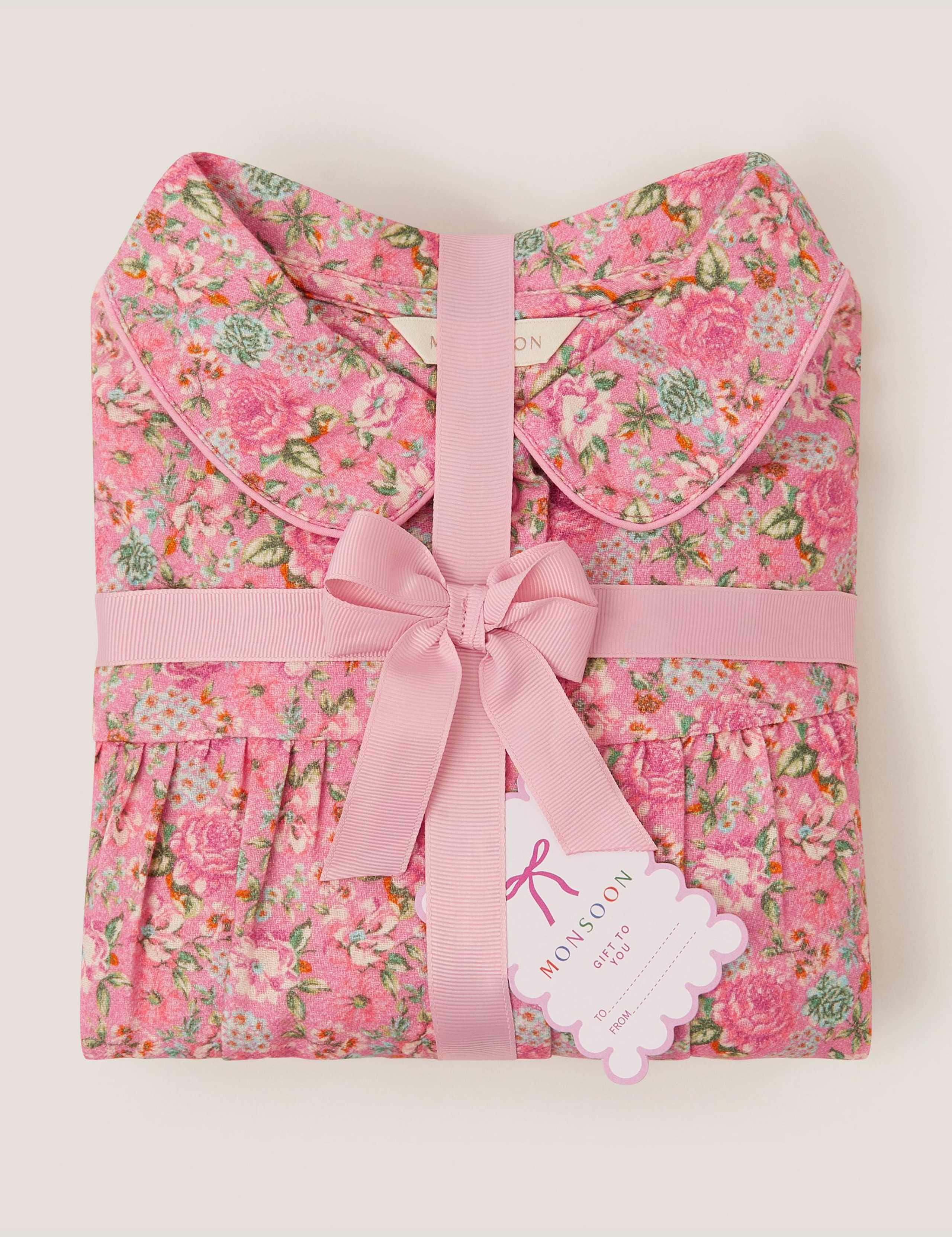 Pure Cotton Patterned Pyjama Set (2-13 Yrs) 3 of 5