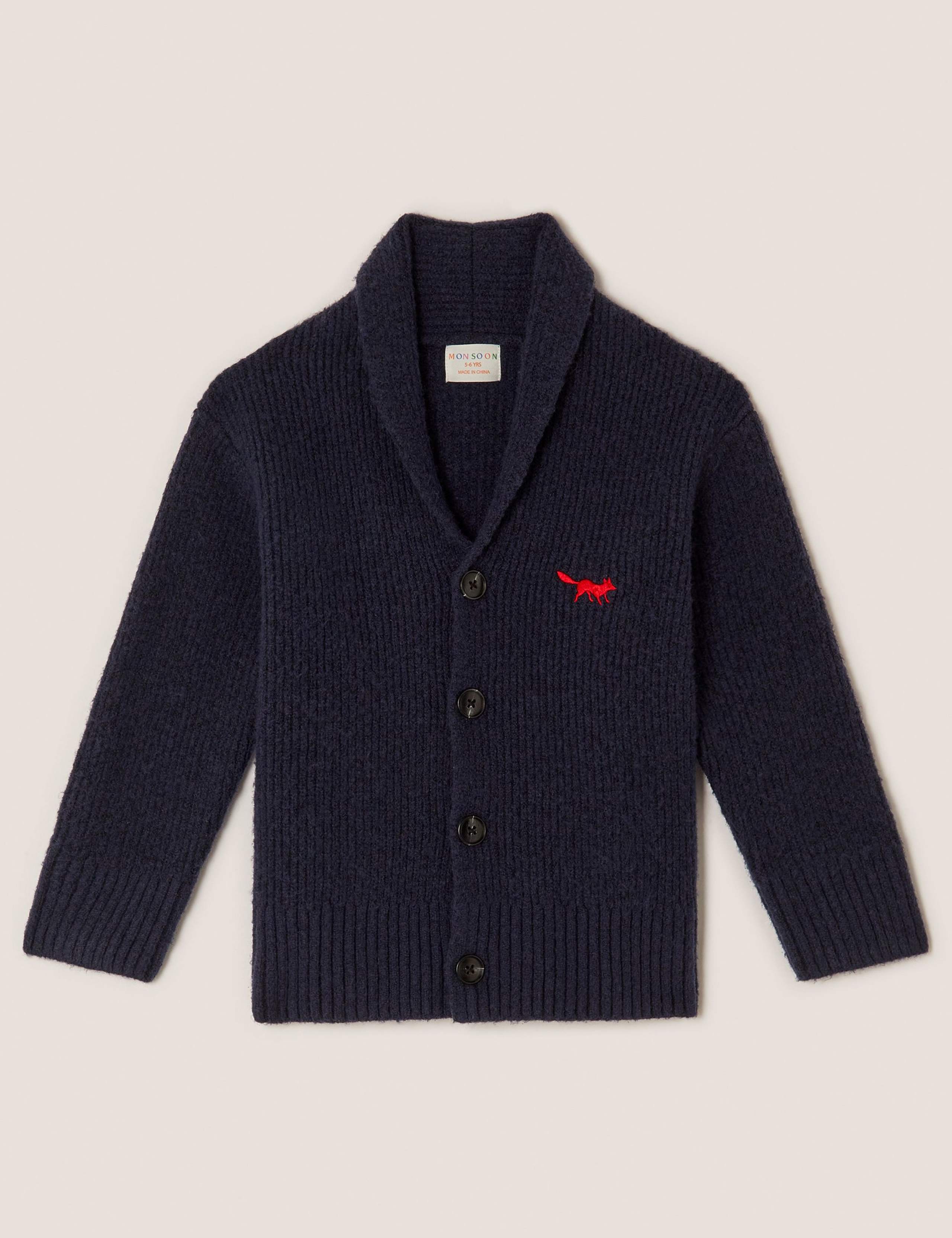 Shawl Collar Cardigan (3-13 Yrs) 1 of 3
