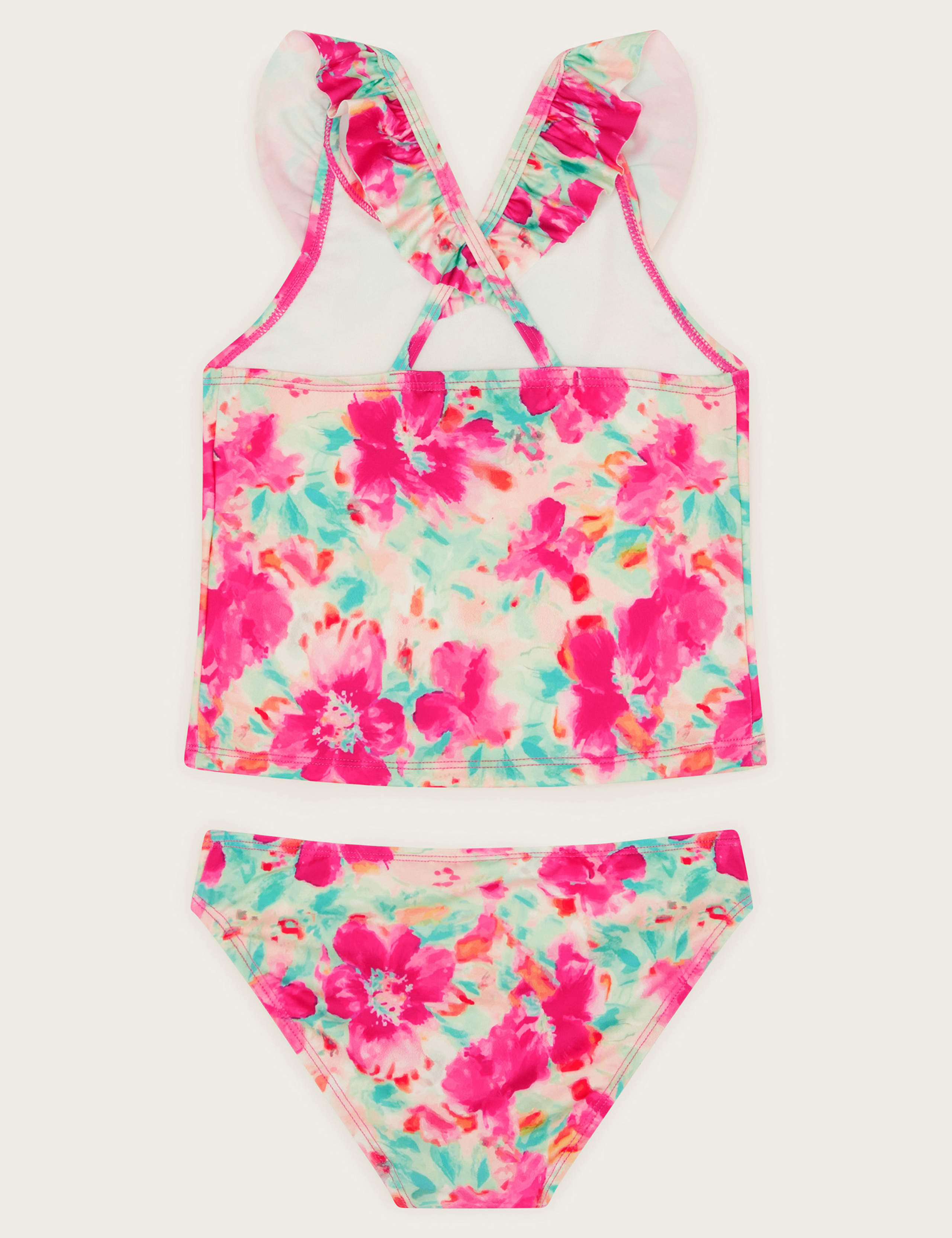 2pc Tropical Floral Tankini (3-13 Yrs) 2 of 3