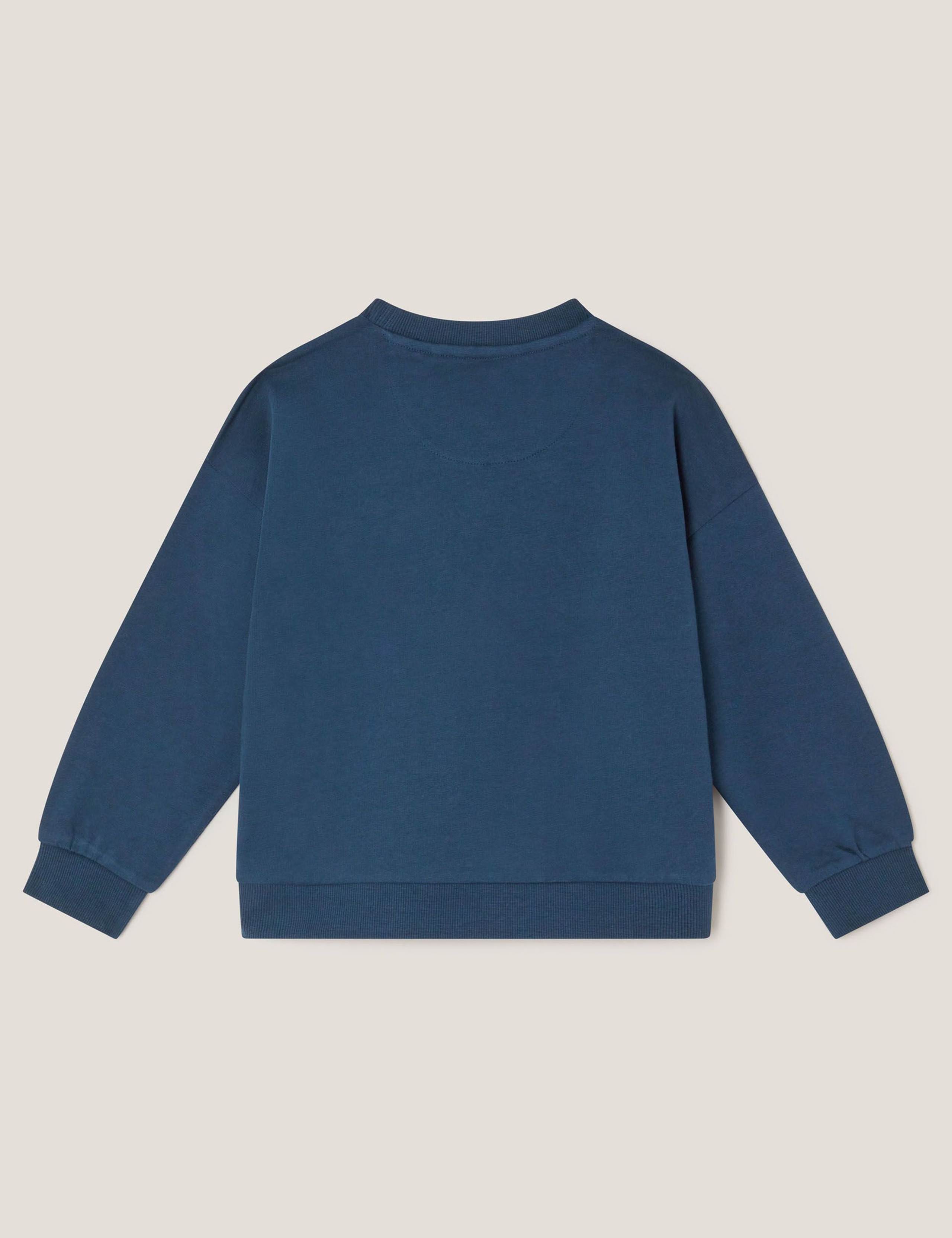 Pure Cotton Bear Sweatshirt (18 Mths -13 Yrs) 2 of 3