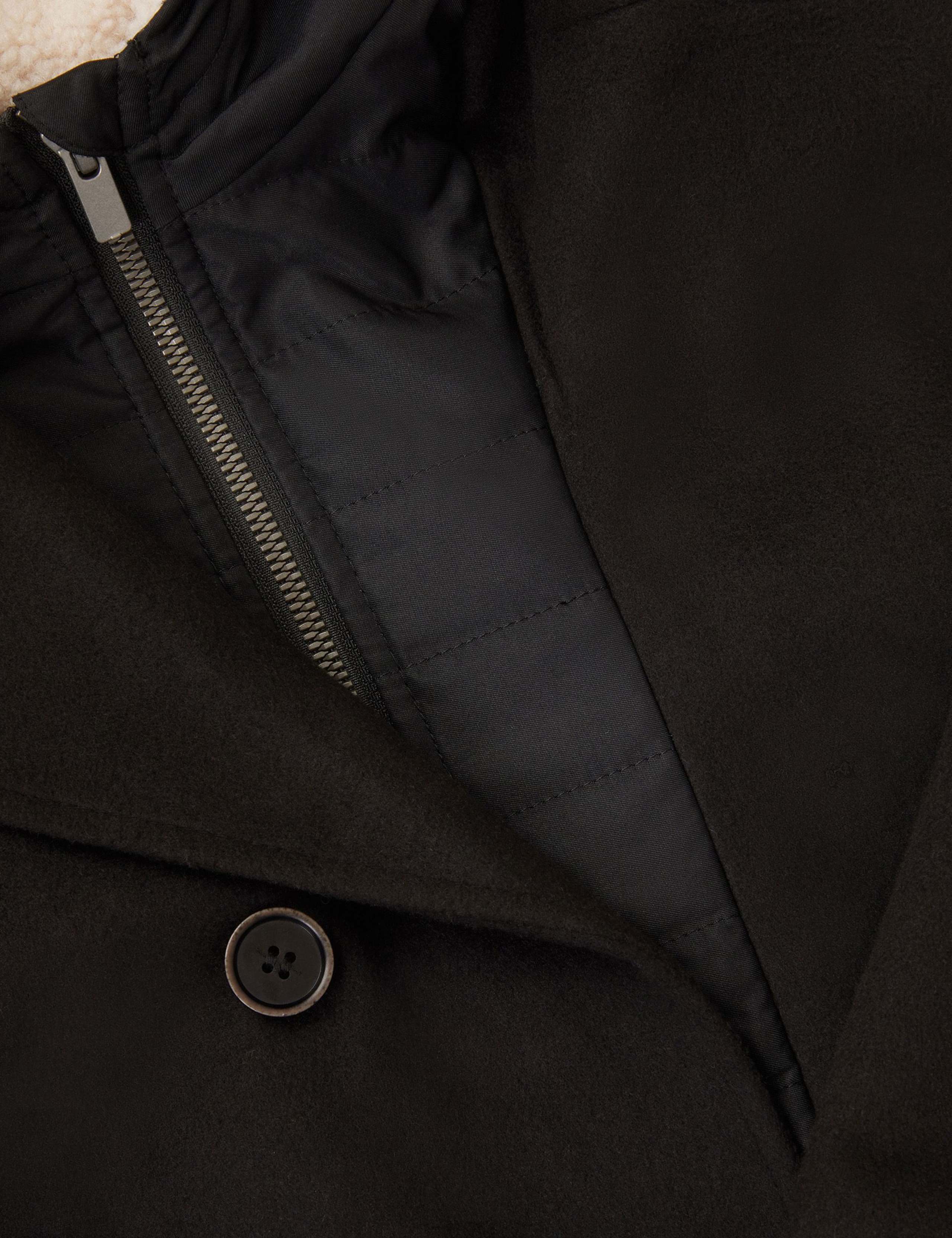 Zip Through Hooded Pea Coat (2-13 Yrs) 3 of 3