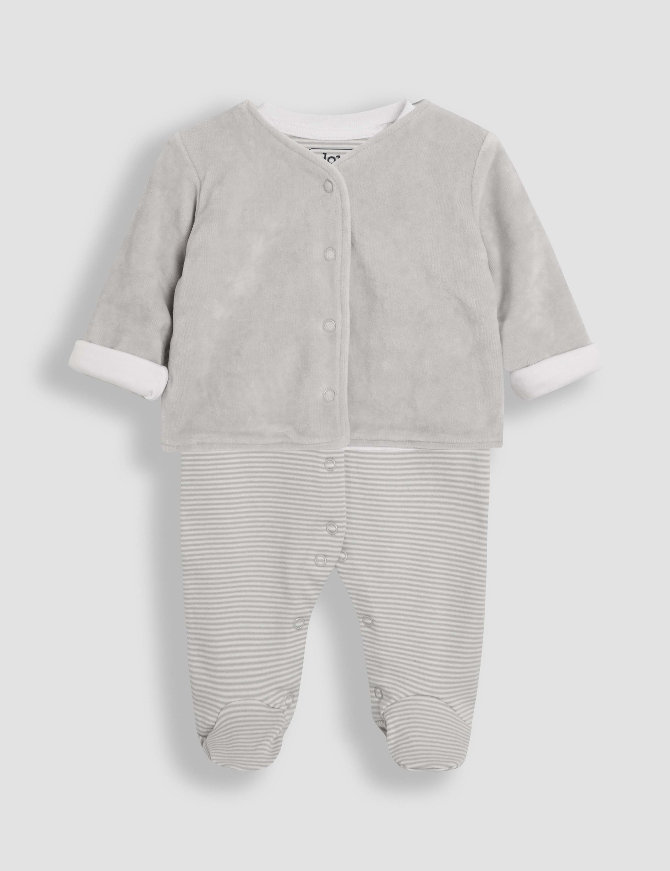 2pc Born in 2025 Sleepsuit & Jacket Set (0-9 Mths) 2 of 7