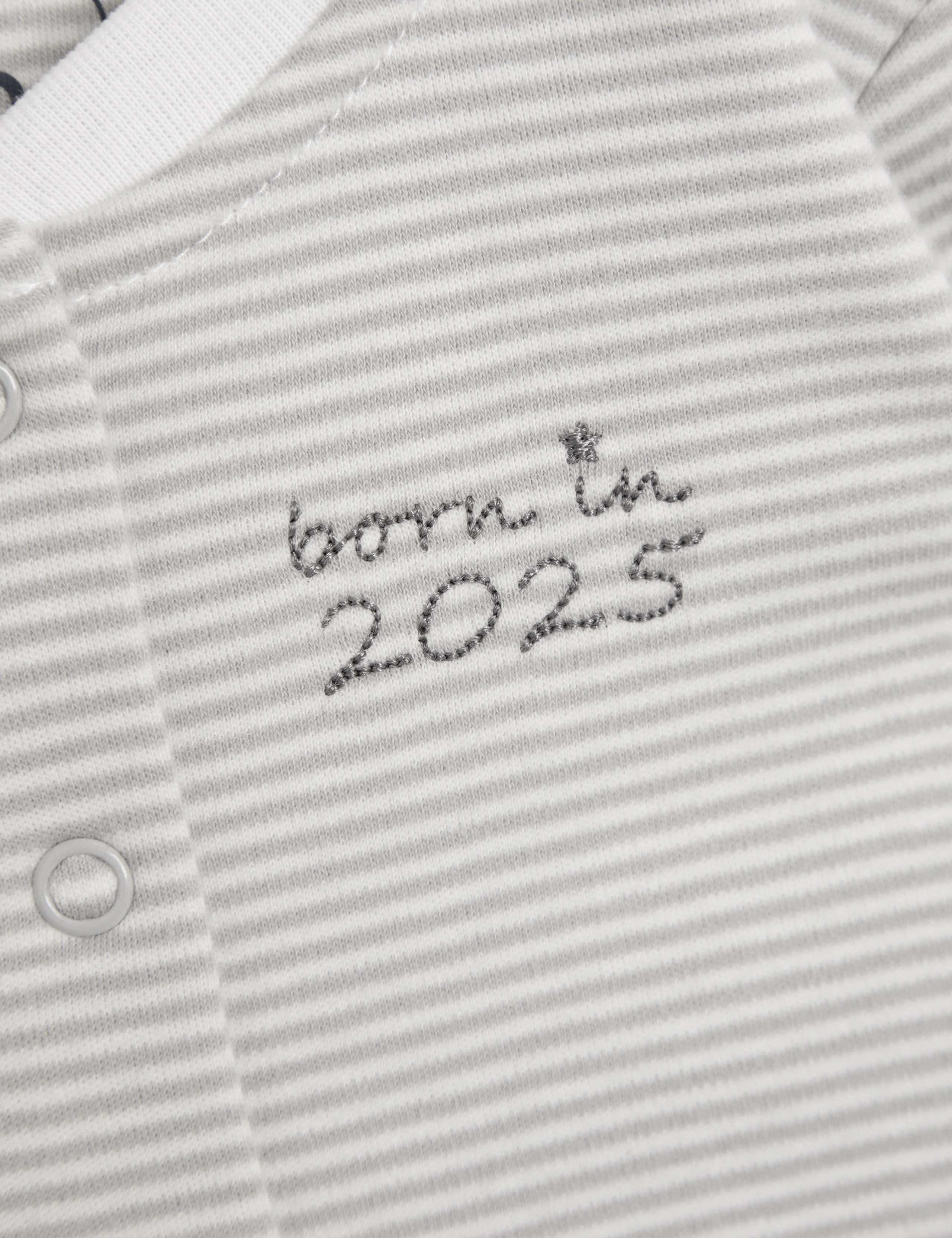 2pc Born in 2025 Sleepsuit & Jacket Set (0-9 Mths) 6 of 7