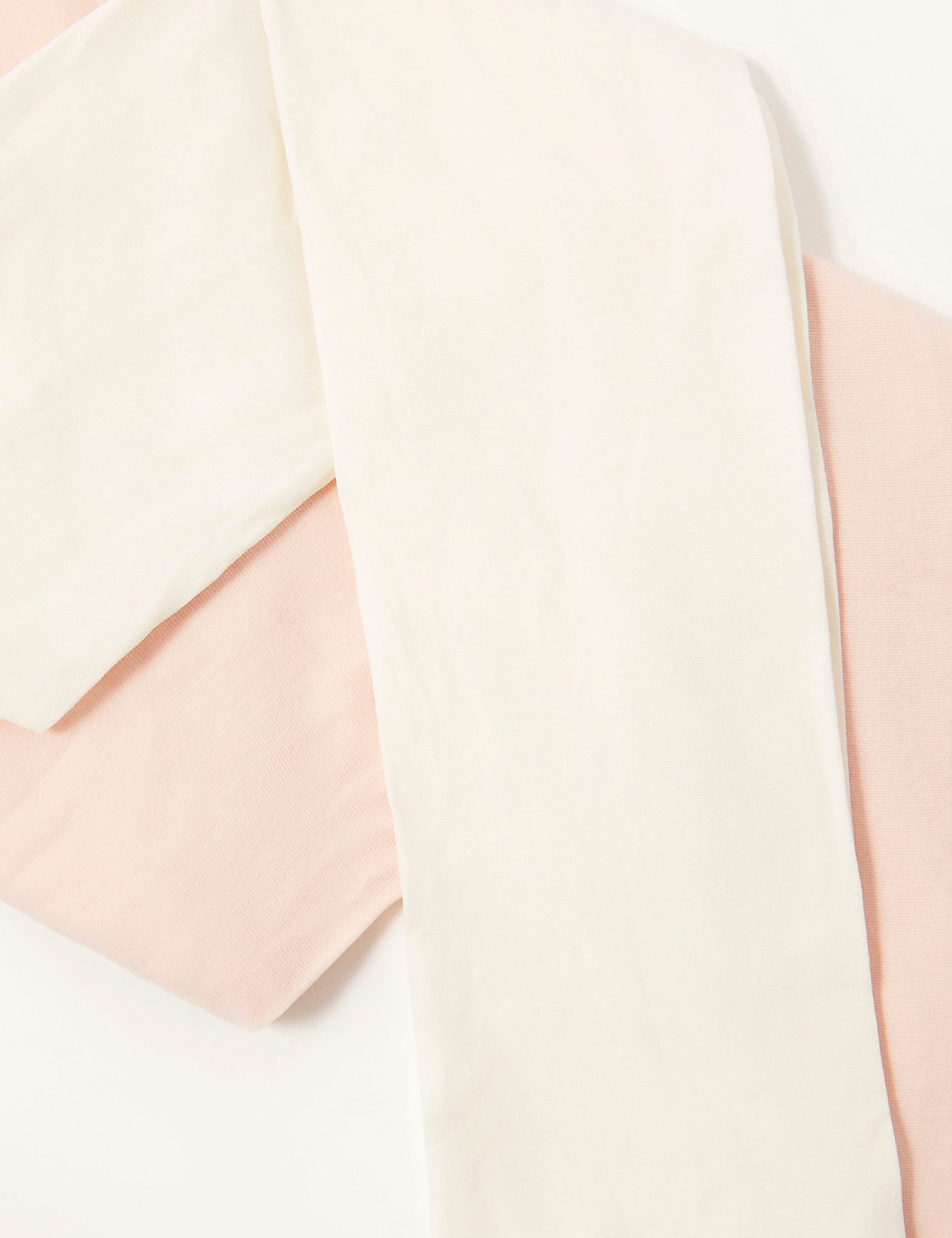 2pk Plain Tights (3-12 Yrs) 3 of 3