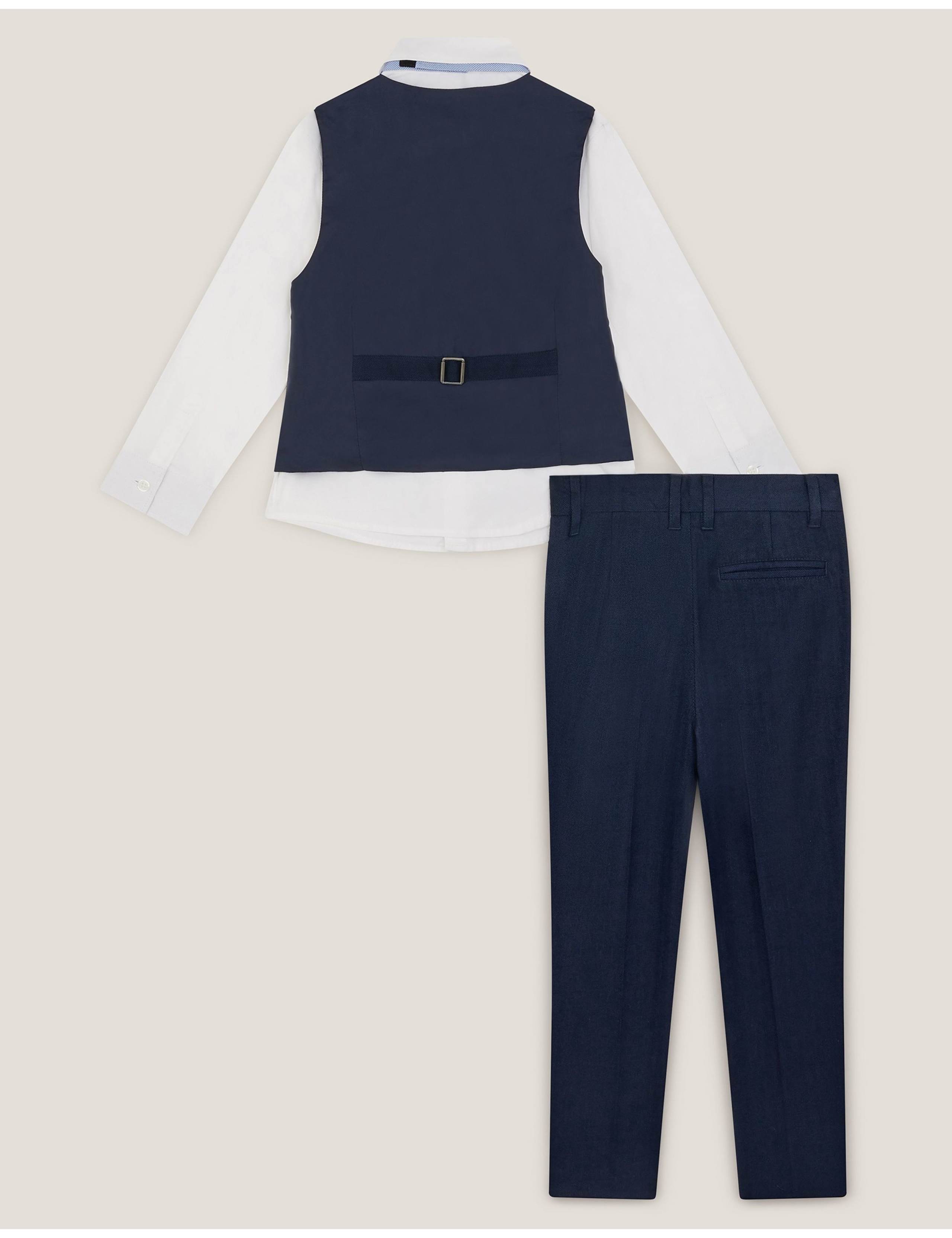 4pc Herringbone Suit (12 Mths - 8 Yrs) 4 of 4