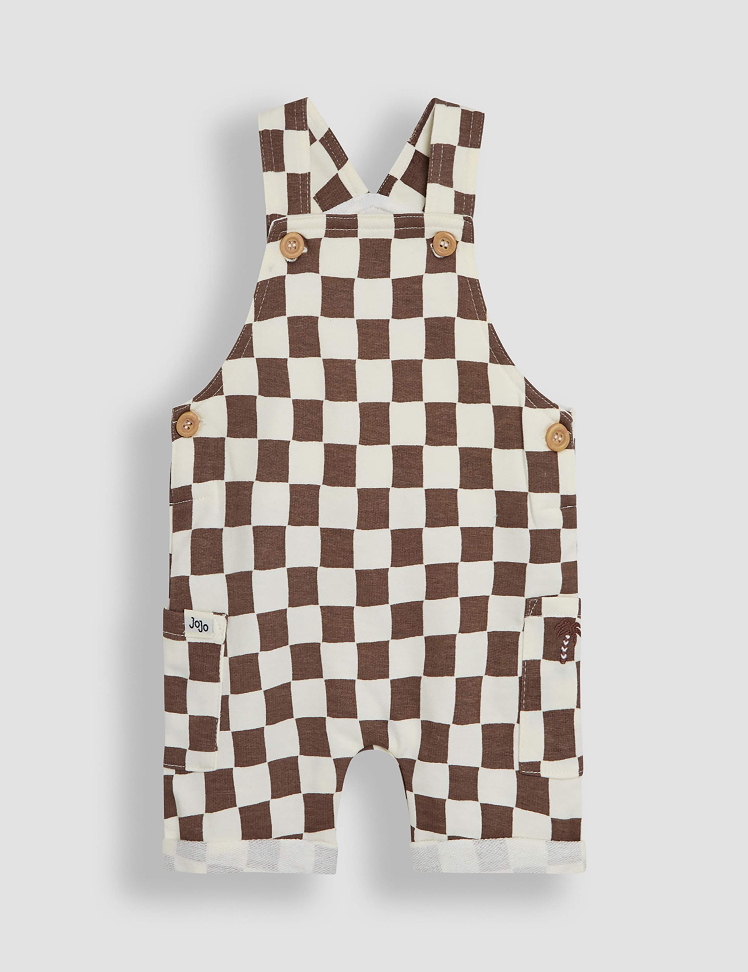 2pc Pure Cotton Checked Outfit (0-24 Mths) 2 of 4
