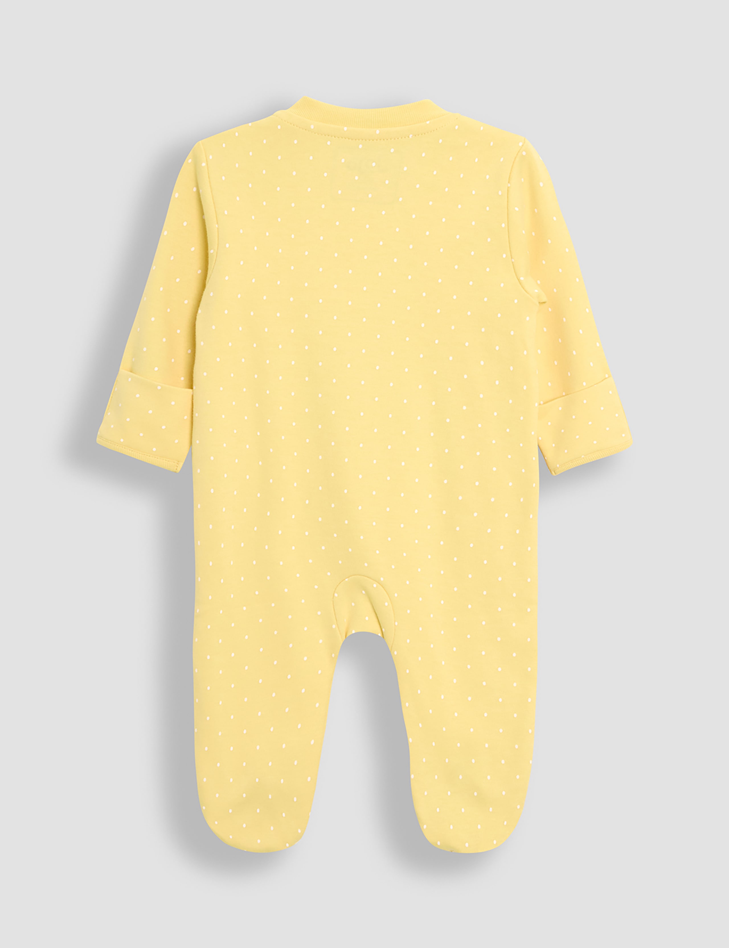 Pure Cotton Bunny Sleepsuit (0-12 Mths) 2 of 3