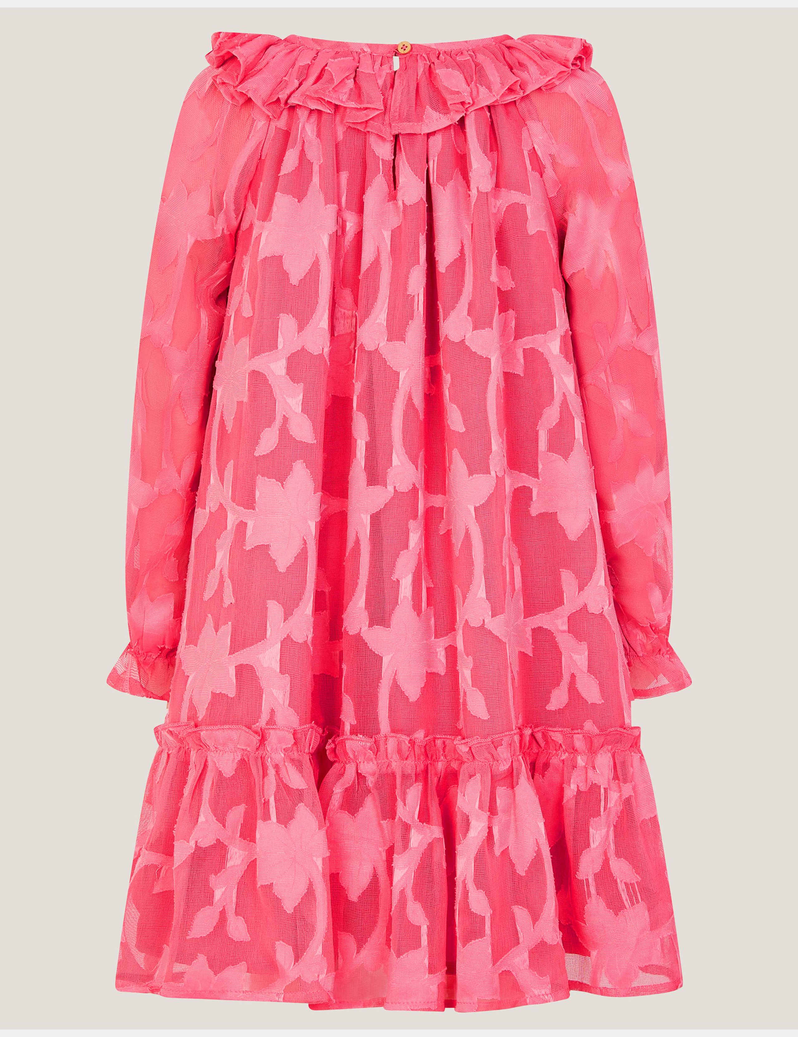 Floral Burnout Tiered Dress (3-13 Yrs) 2 of 3