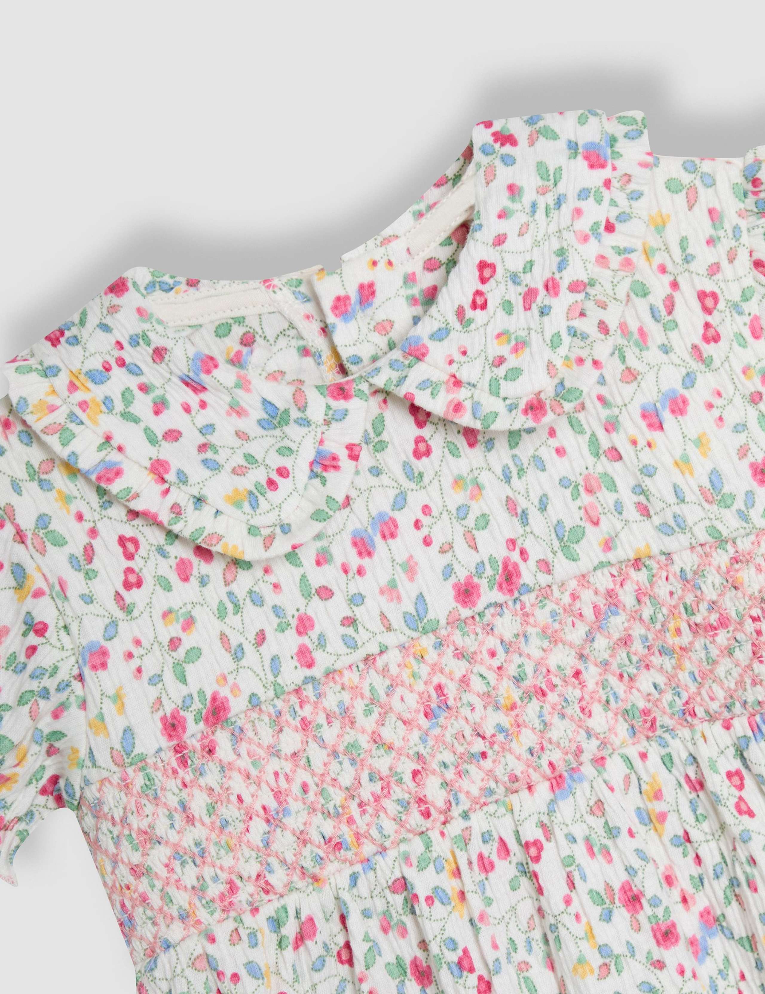 2pc Pure Cotton Ditsy Floral Dress (0-2 Yrs) 2 of 6
