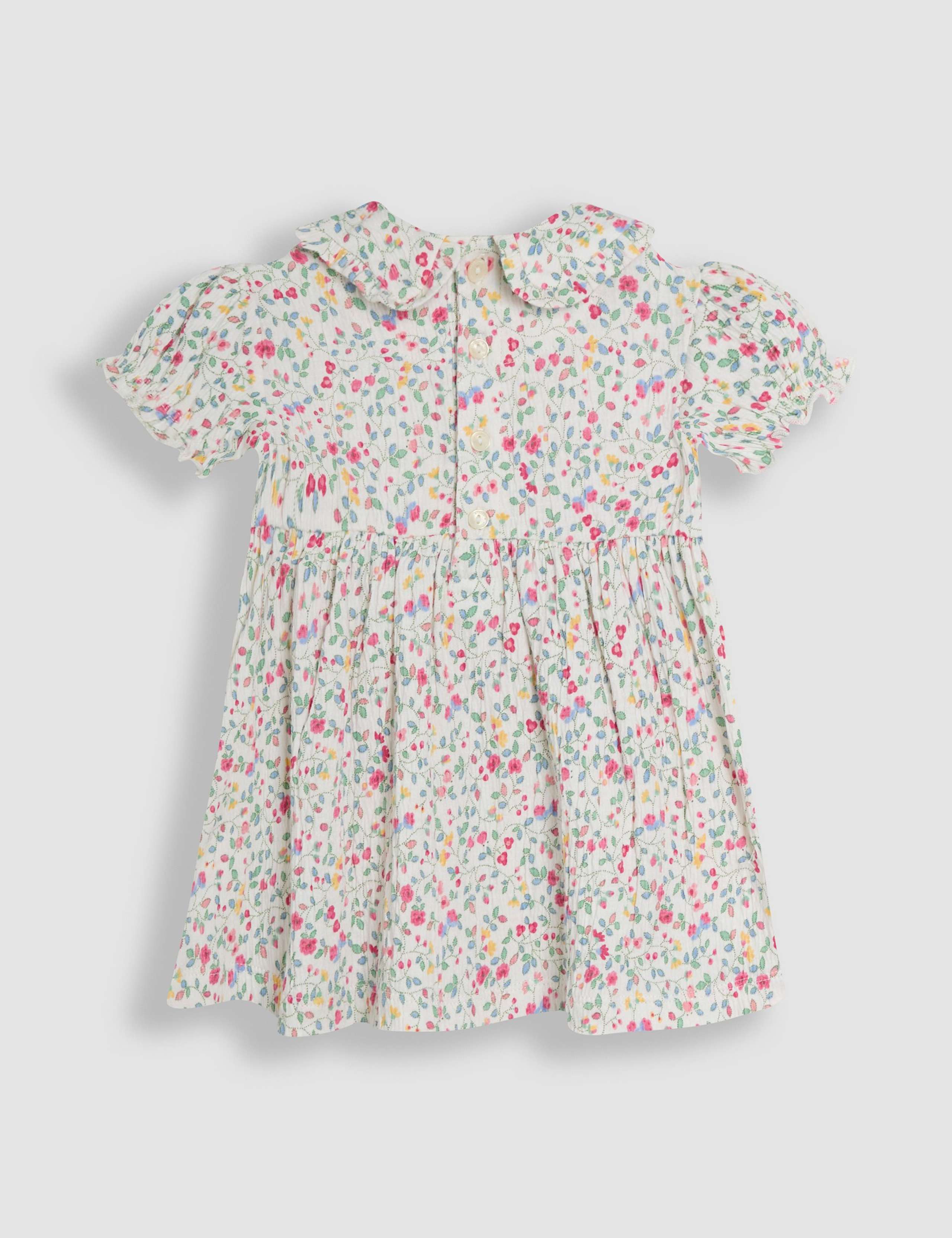 2pc Pure Cotton Ditsy Floral Dress (0-2 Yrs) 4 of 6