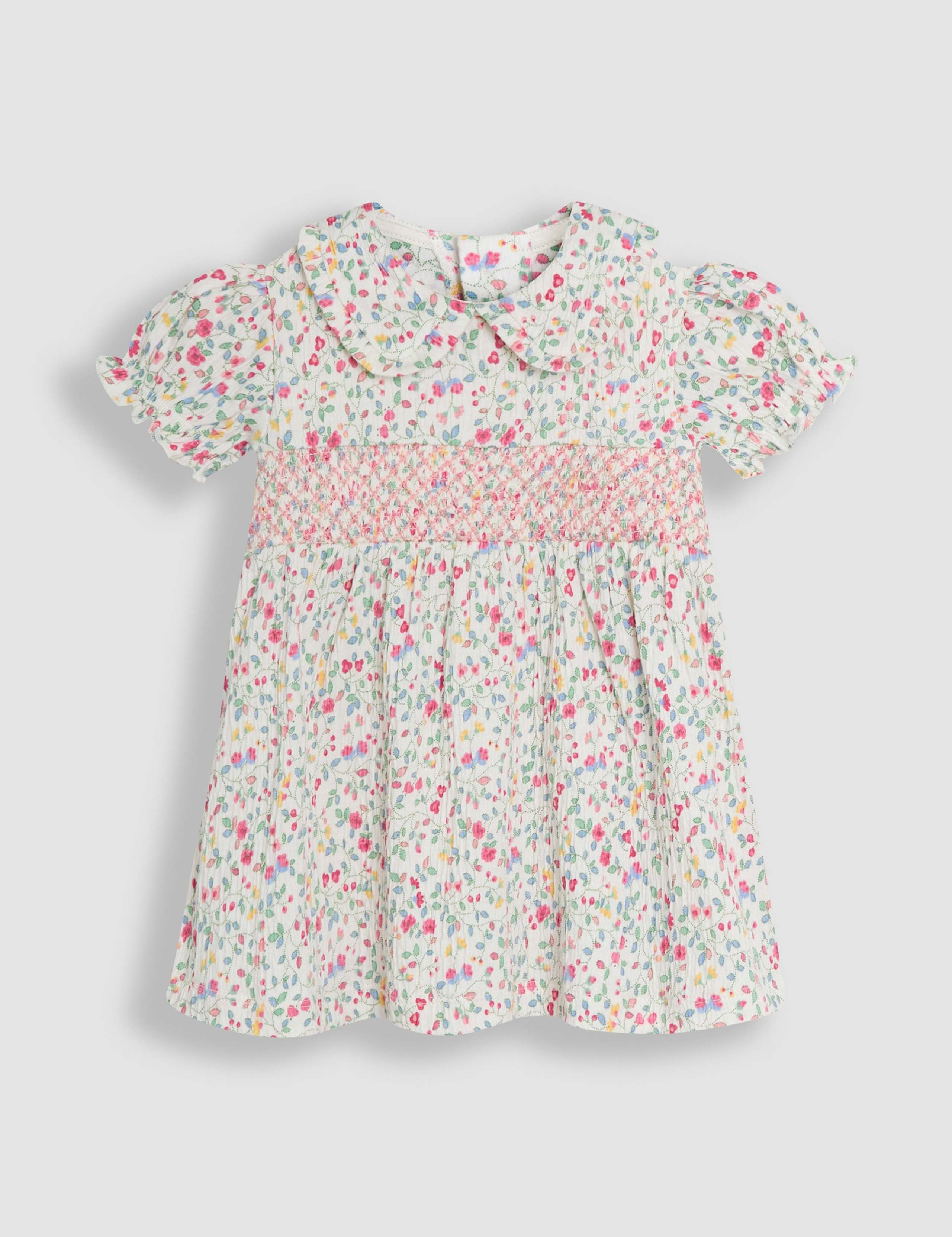 2pc Pure Cotton Ditsy Floral Dress (0-2 Yrs) 6 of 6