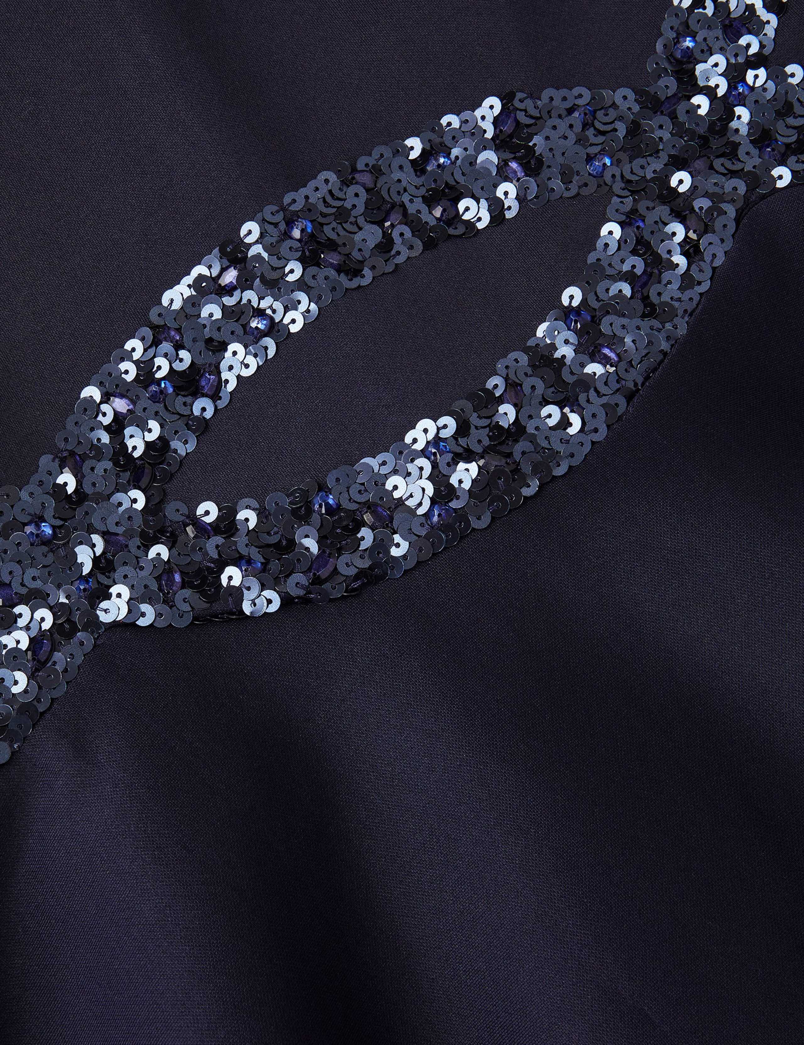 Sequin Detail Party Dress (8-15 Yrs) 3 of 4