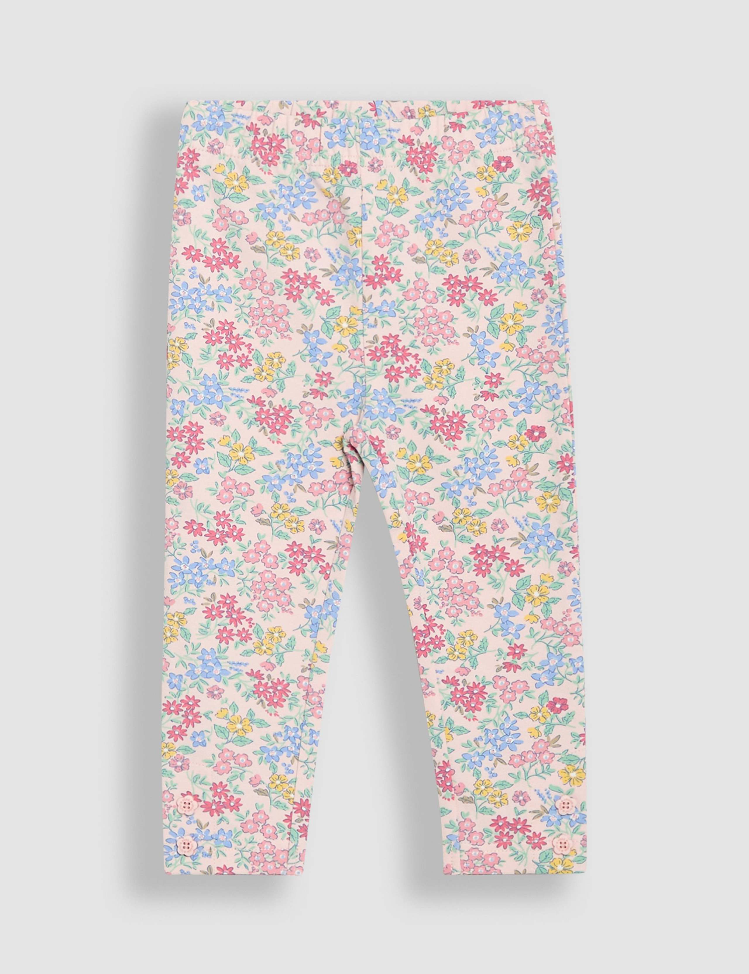 2pk Cotton Rich Leggings (6 Mths-5 Yrs) 2 of 6