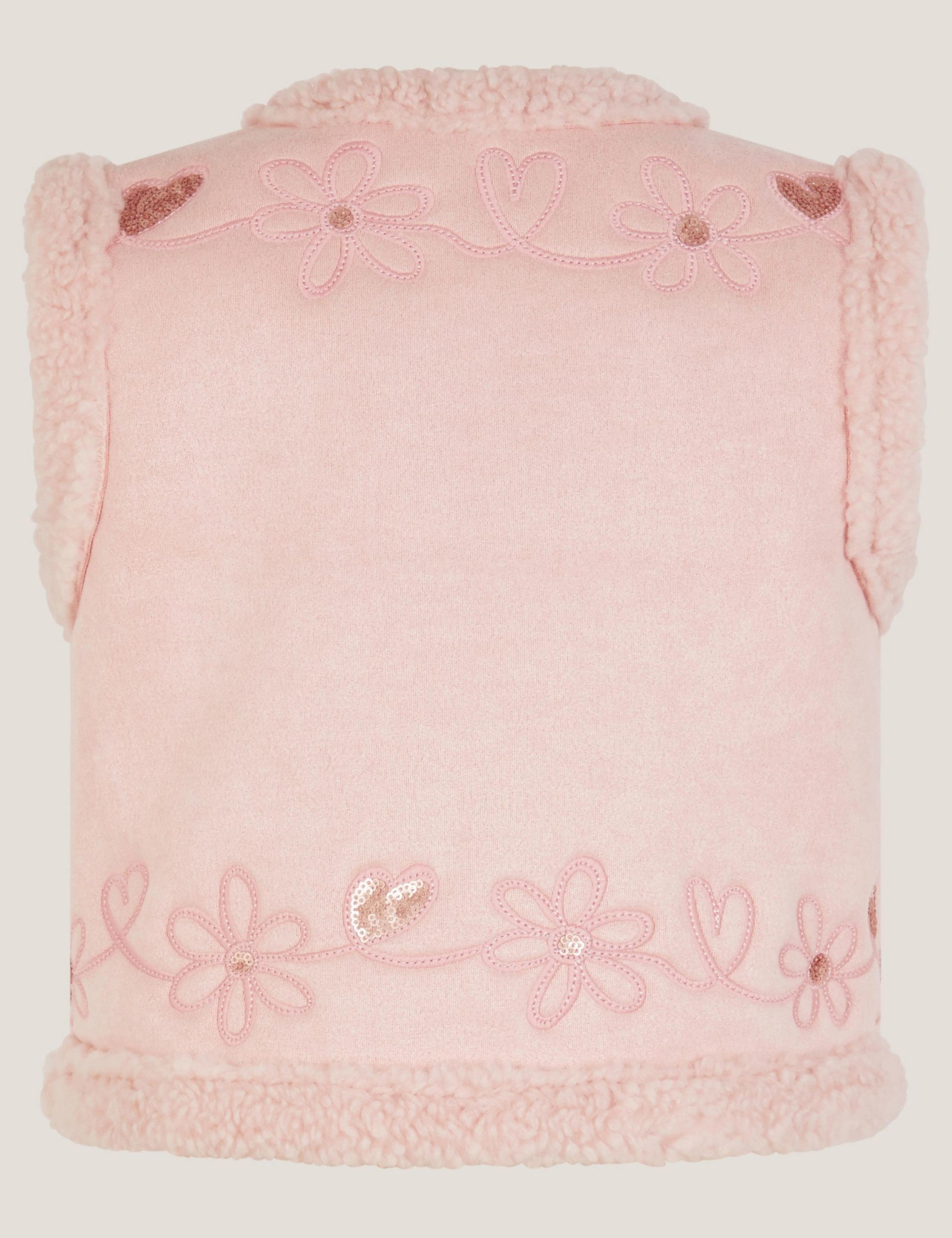 Floral Embroidered Gilet (3-13 Yrs) 3 of 3