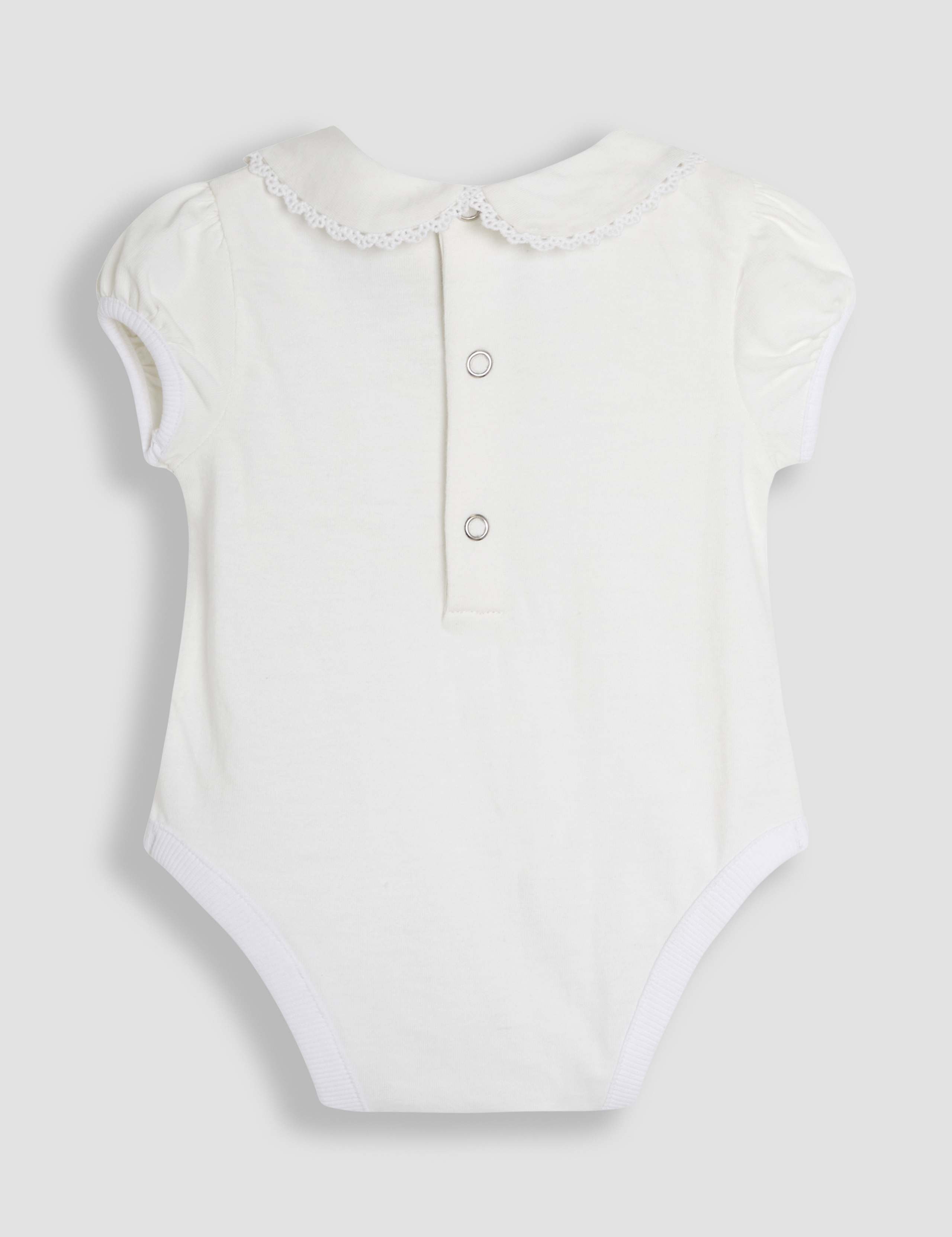 2pc Pure Cotton Bunny Dungarees Outfit (0-24 Mths) 4 of 6