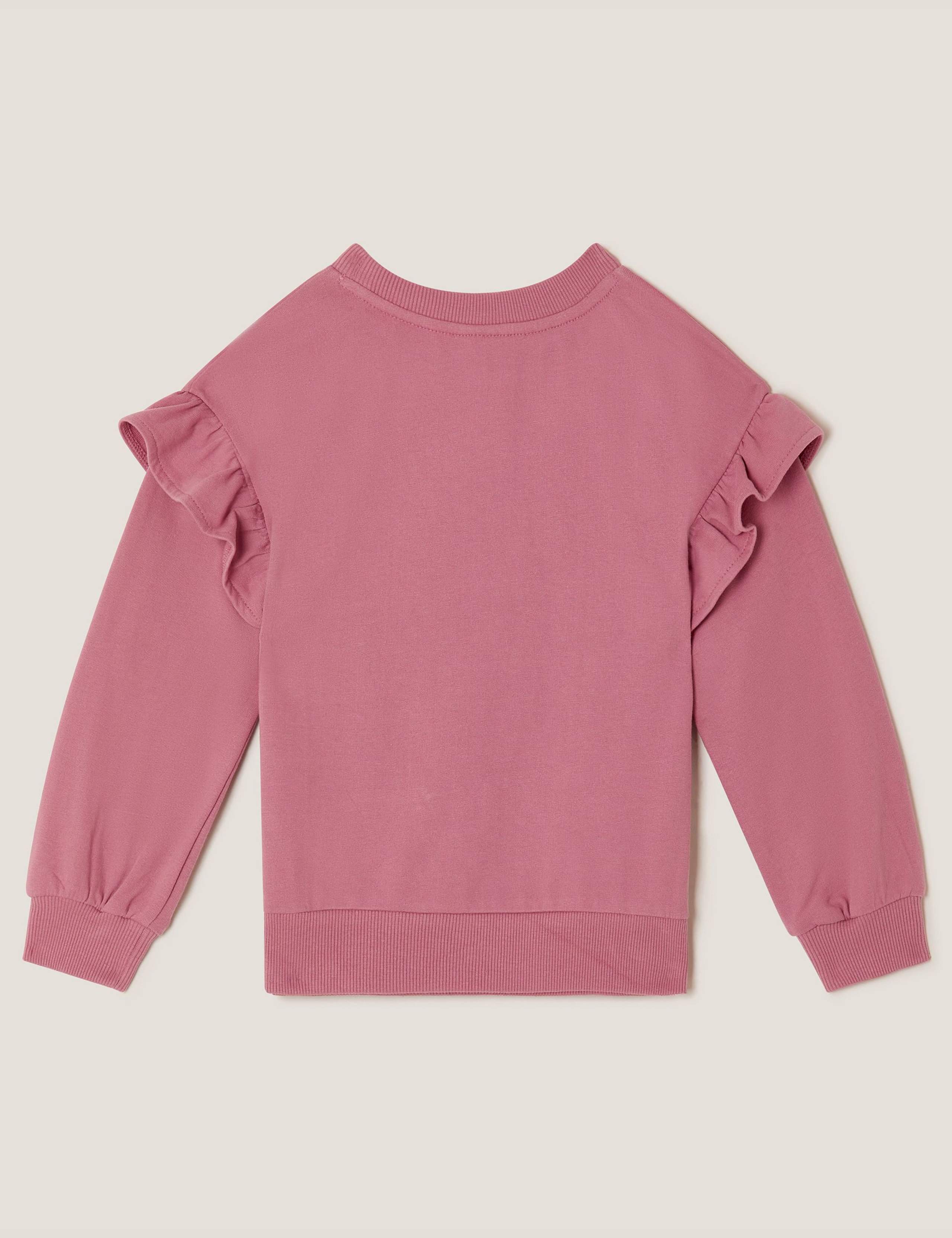 Pure Cotton Sequin Santa Jumper (3-13 Yrs) 3 of 4
