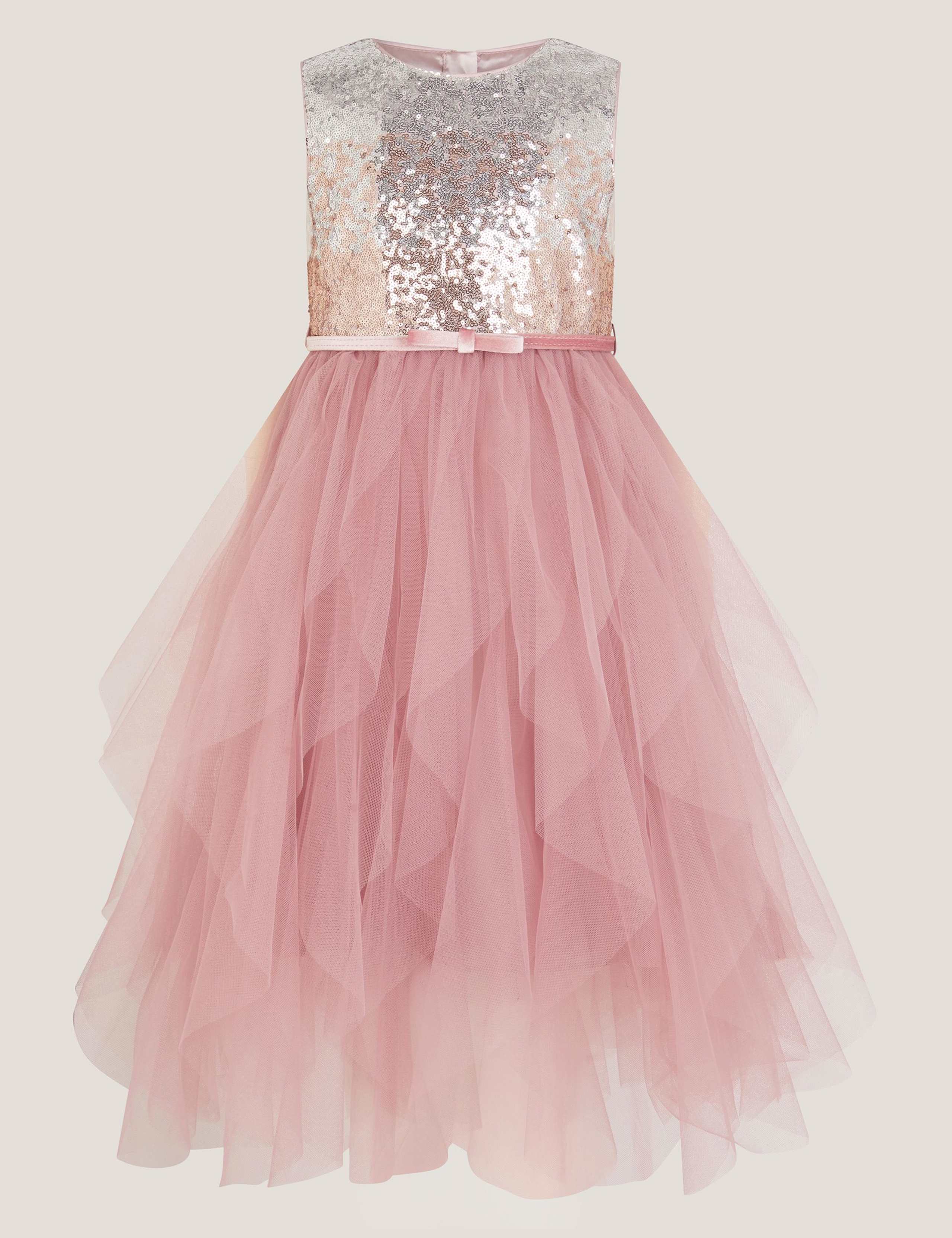 Sequin Ruffle Dress (3-13 Yrs) 2 of 4