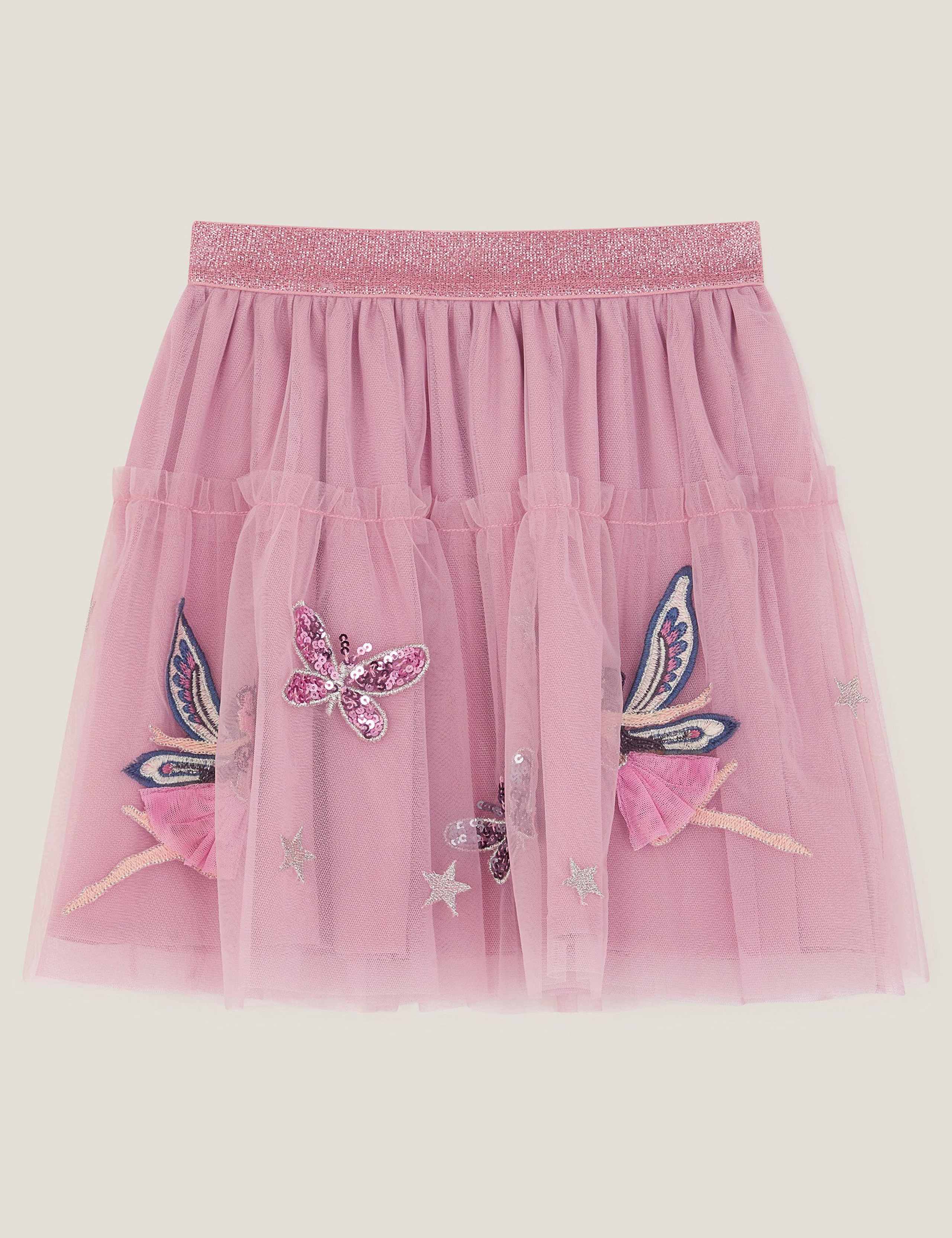 Mini Tulle Sequin Skirt (3-13 Yrs) 2 of 3