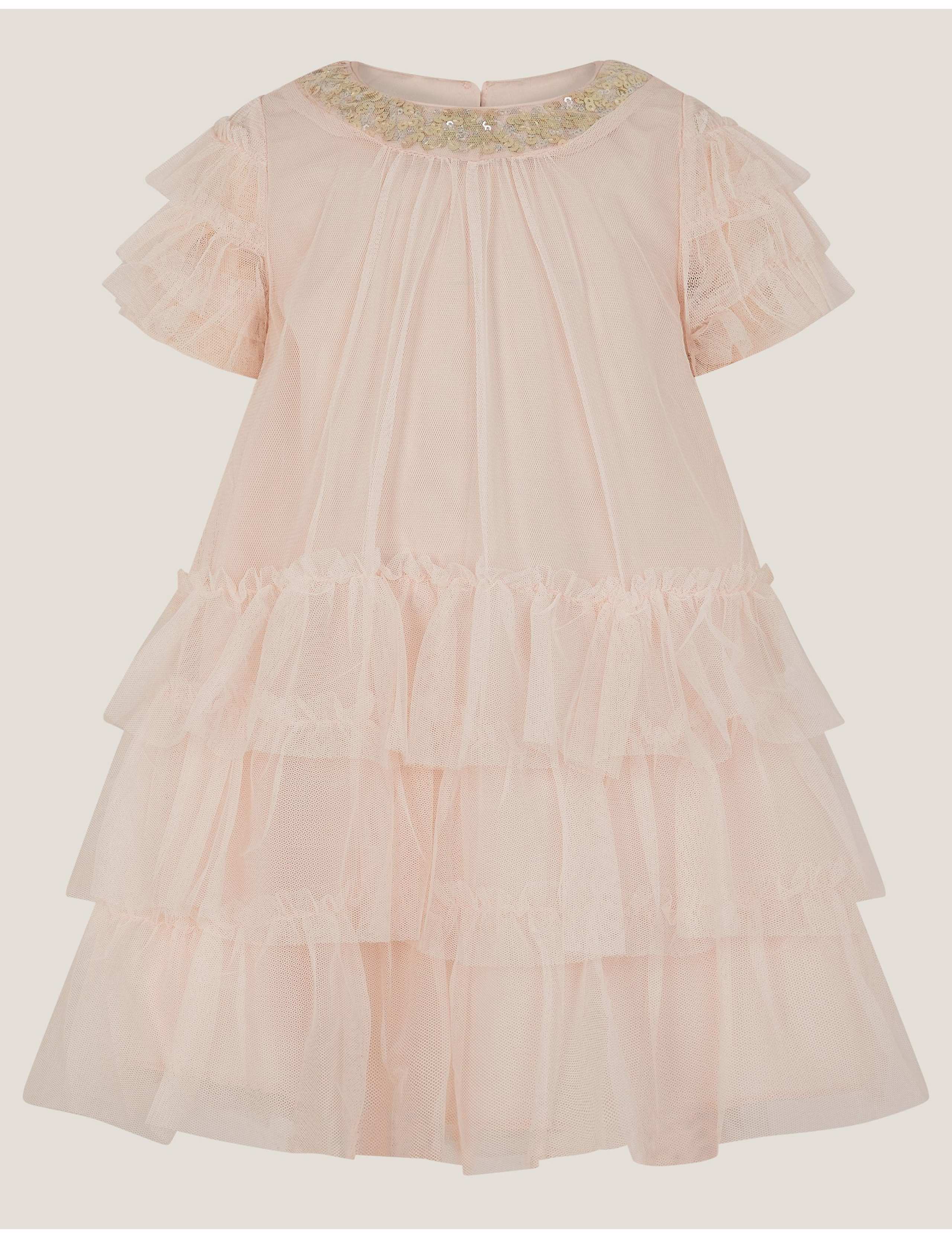 Tulle Sequin Swing Dress (0-3 Yrs) 2 of 3