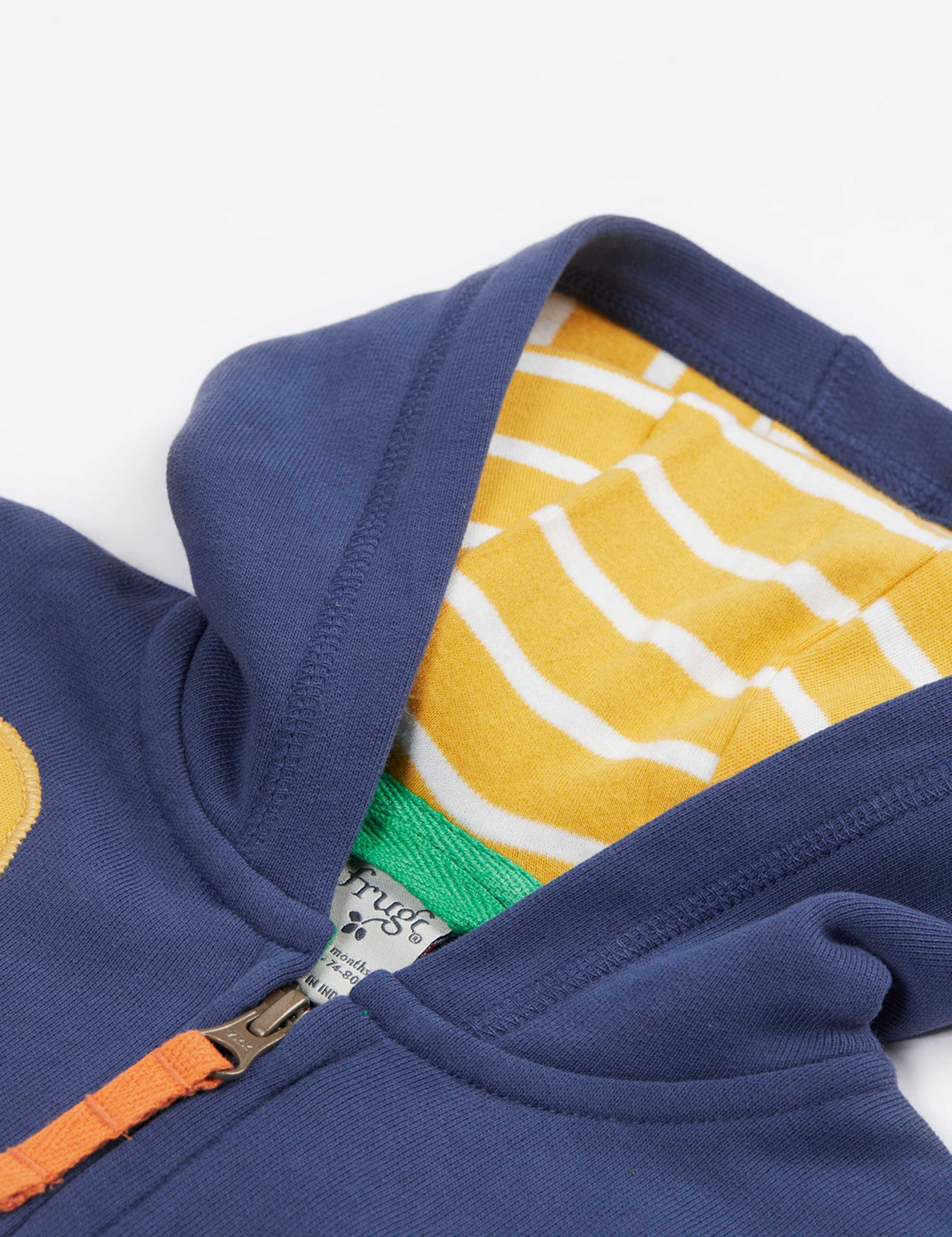 Pure Cotton Digger Zip Hoodie (0-8 Yrs) 2 of 4