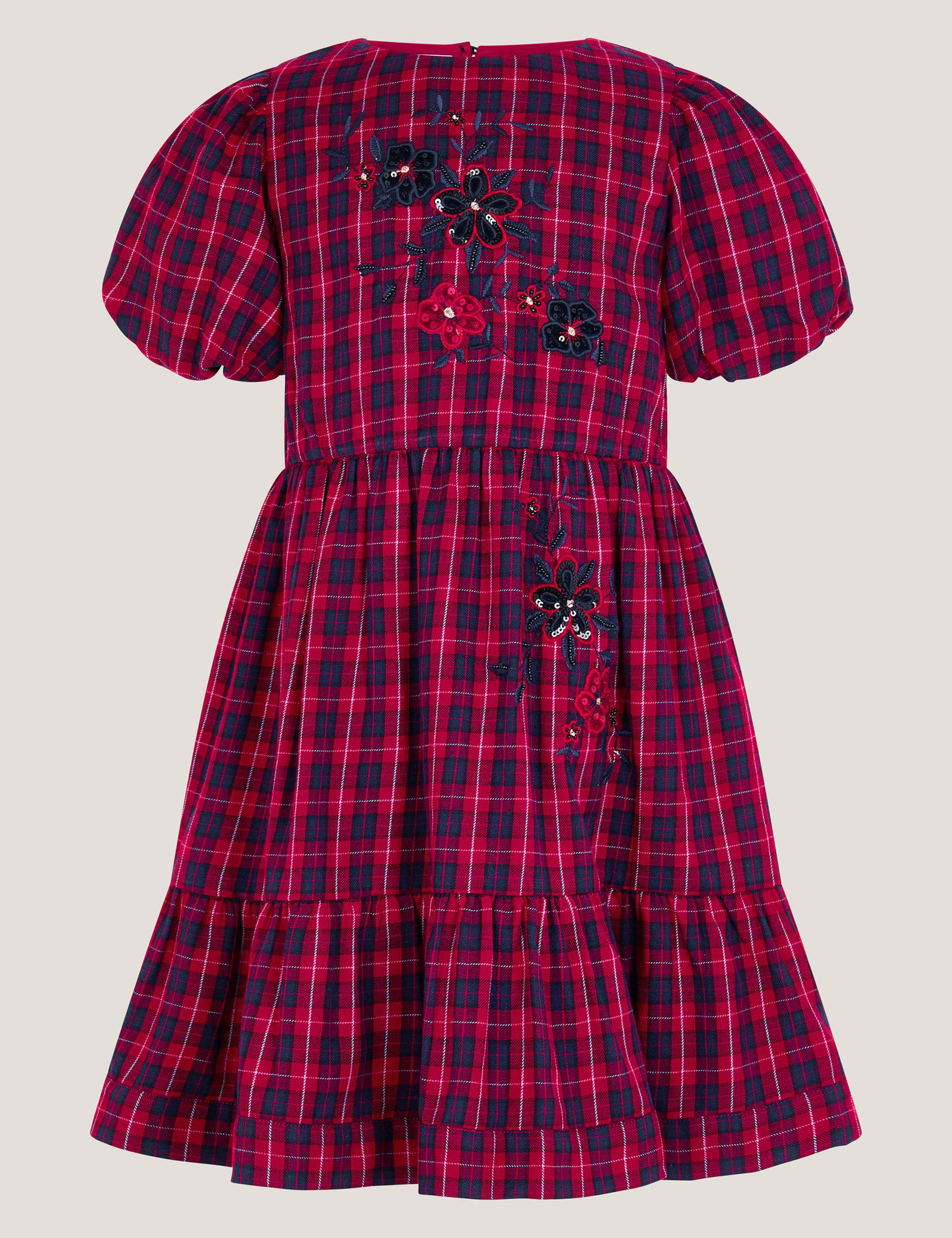 Tartan Sequin Embellished Dress (3-13 yrs) 2 of 3