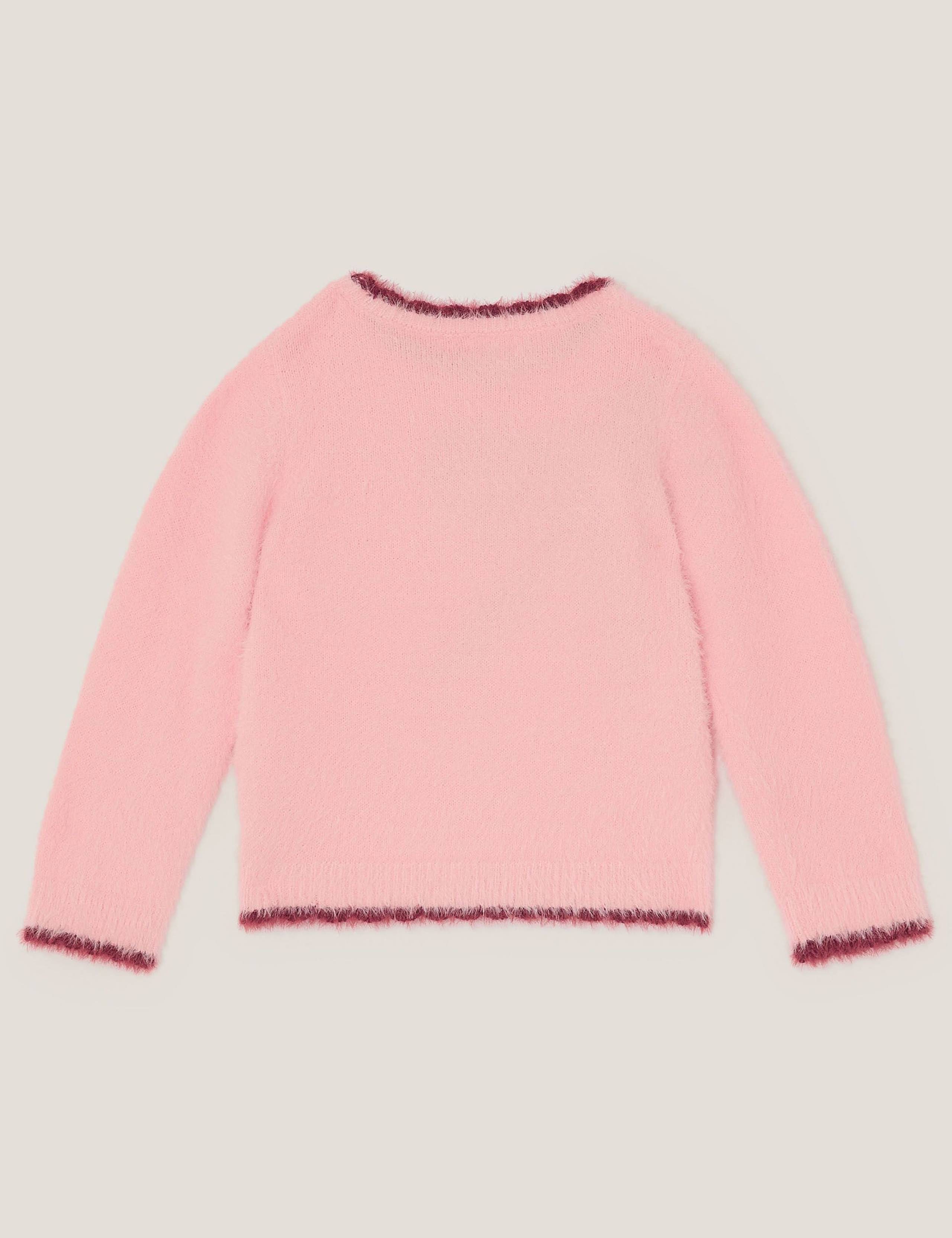 Sequin Bow Knitted Jumper (3-15 Yrs) 4 of 4