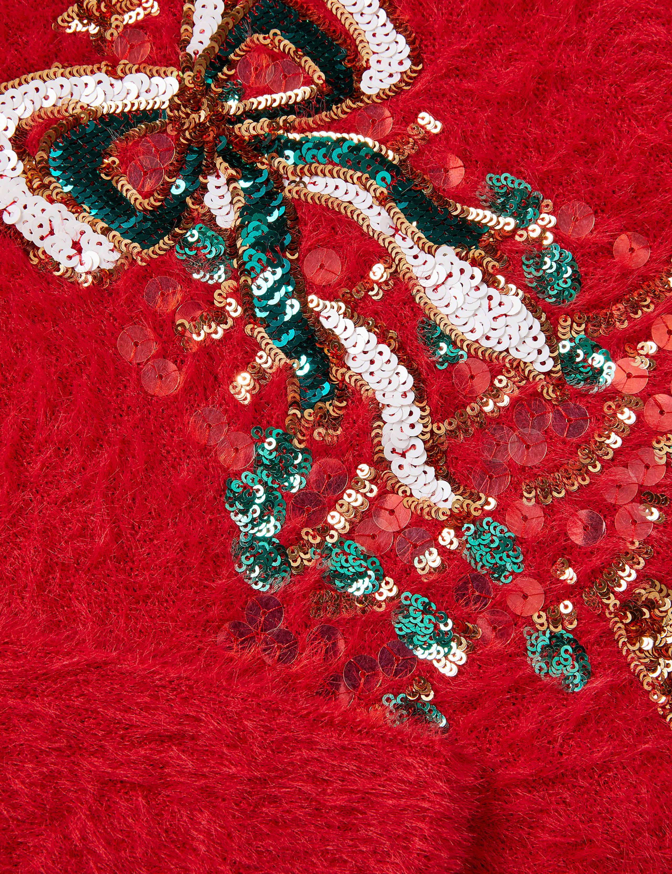 Sequin Christmas Tree Jumper (3-15 Yrs) 2 of 3