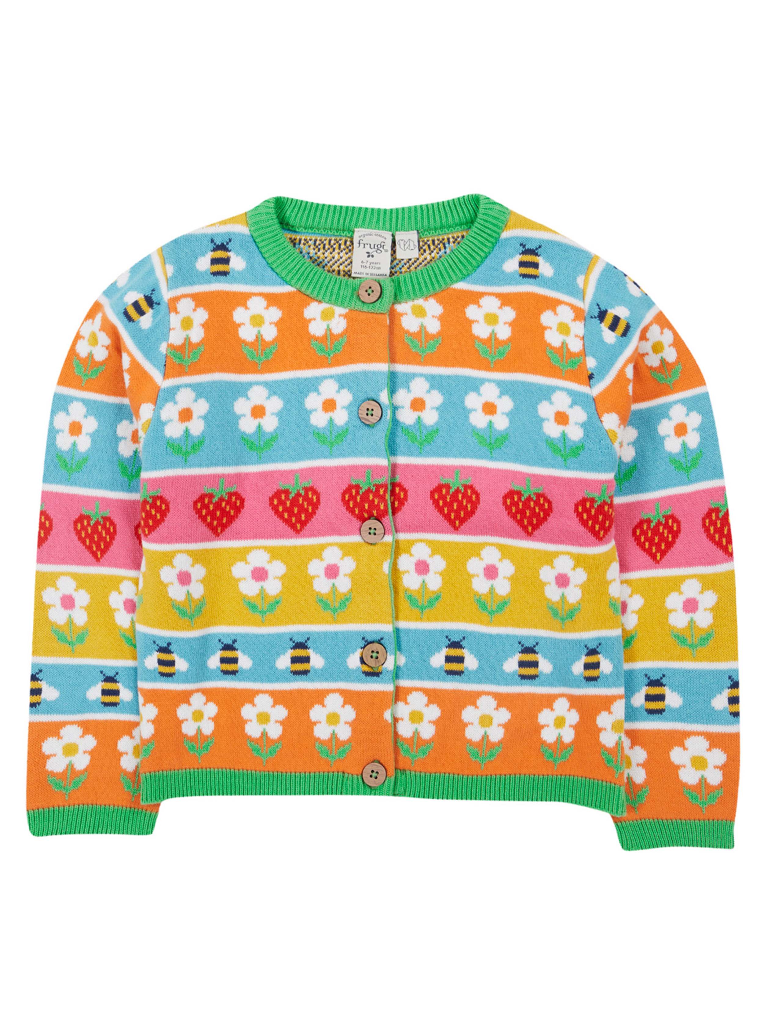 Pure Cotton Fair Isle Cardigan (0-10 Yrs) 2 of 5