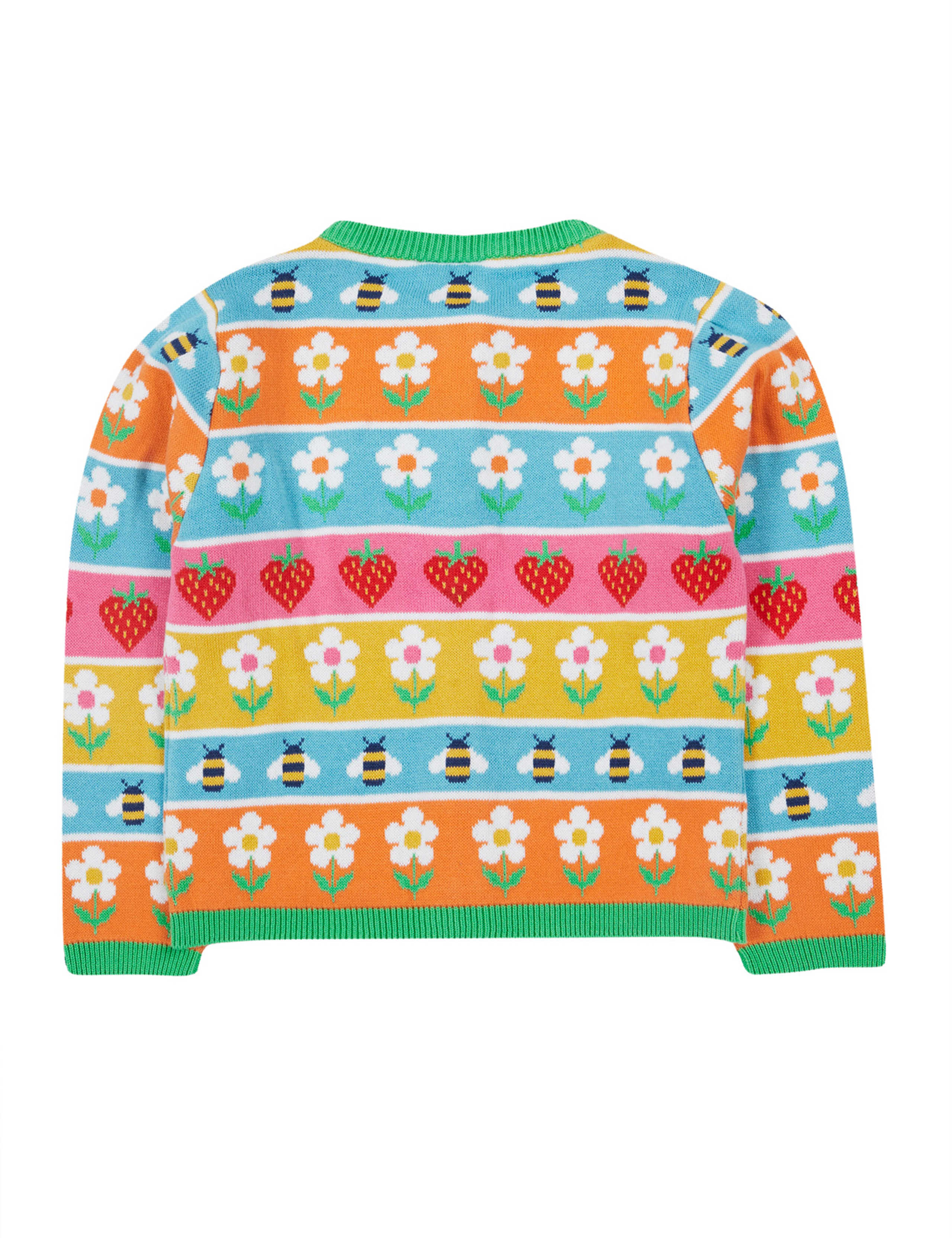 Pure Cotton Fair Isle Cardigan (0-10 Yrs) 3 of 5