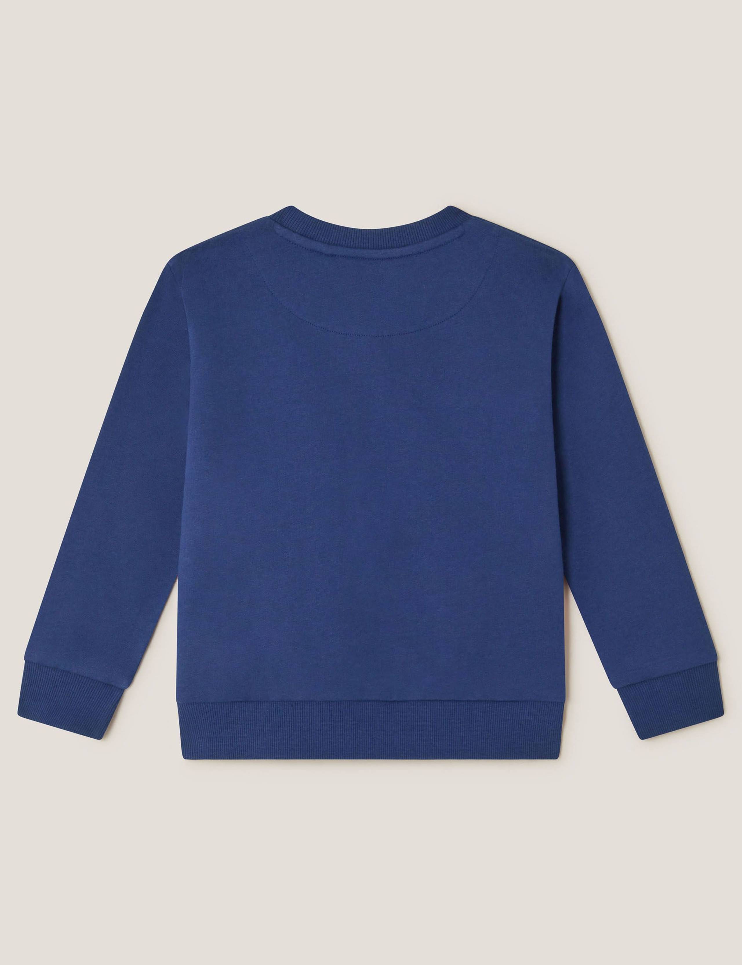 Pure Cotton Christmas Sweatshirt (2-13 Yrs) 3 of 3
