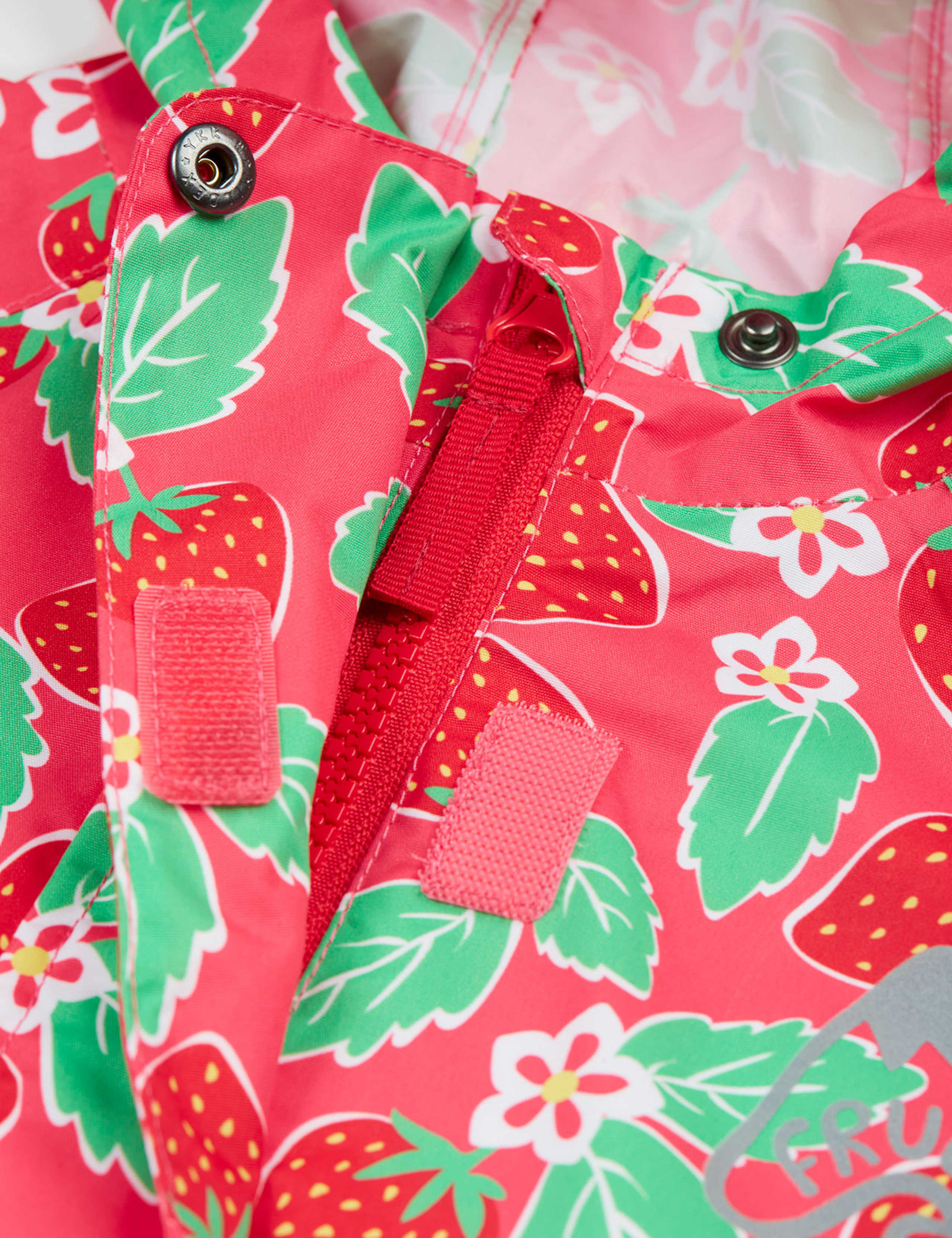Hooded Strawberry Puddlesuit (1-10 Yrs) 5 of 8