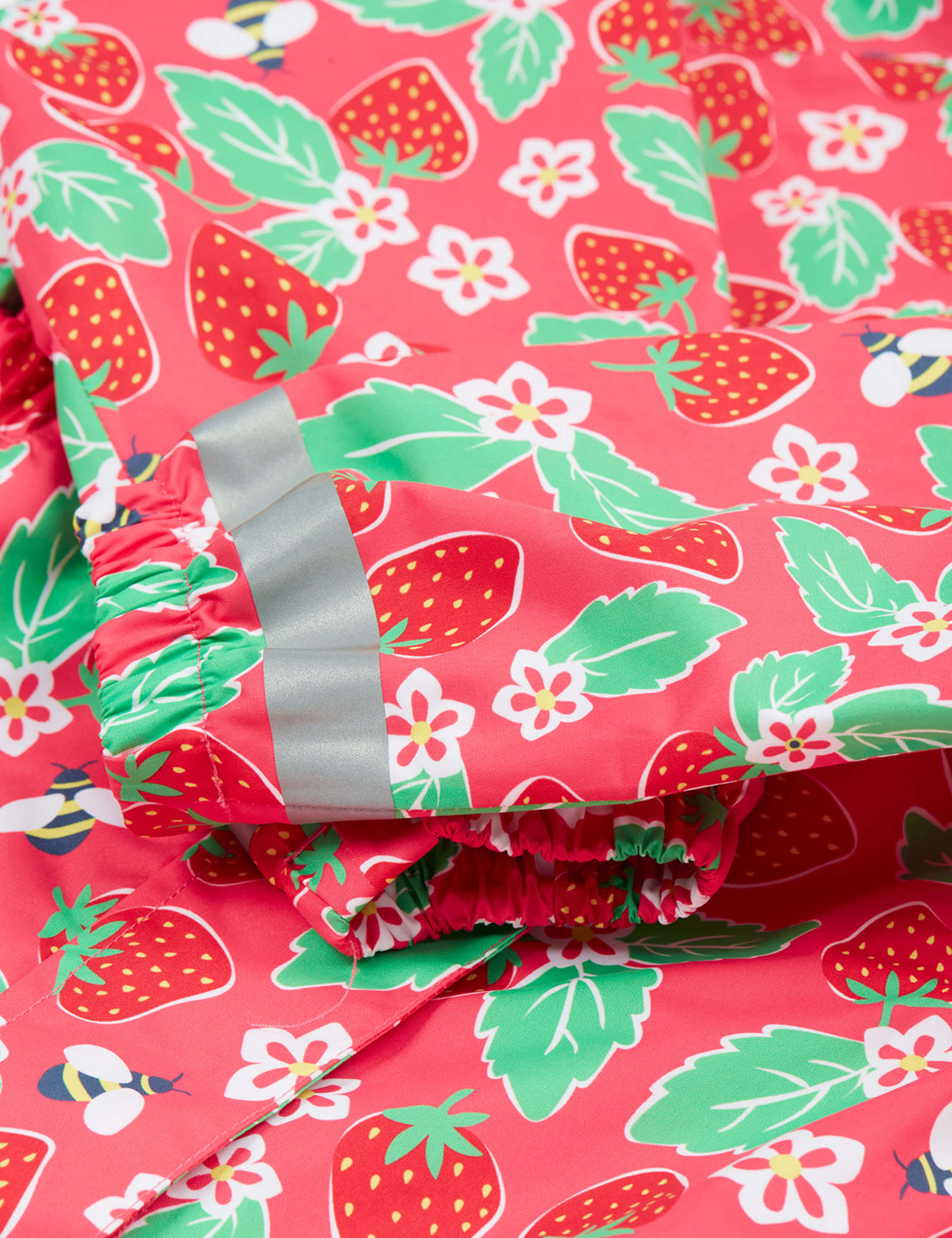 Hooded Strawberry Puddlesuit (1-10 Yrs) 7 of 8