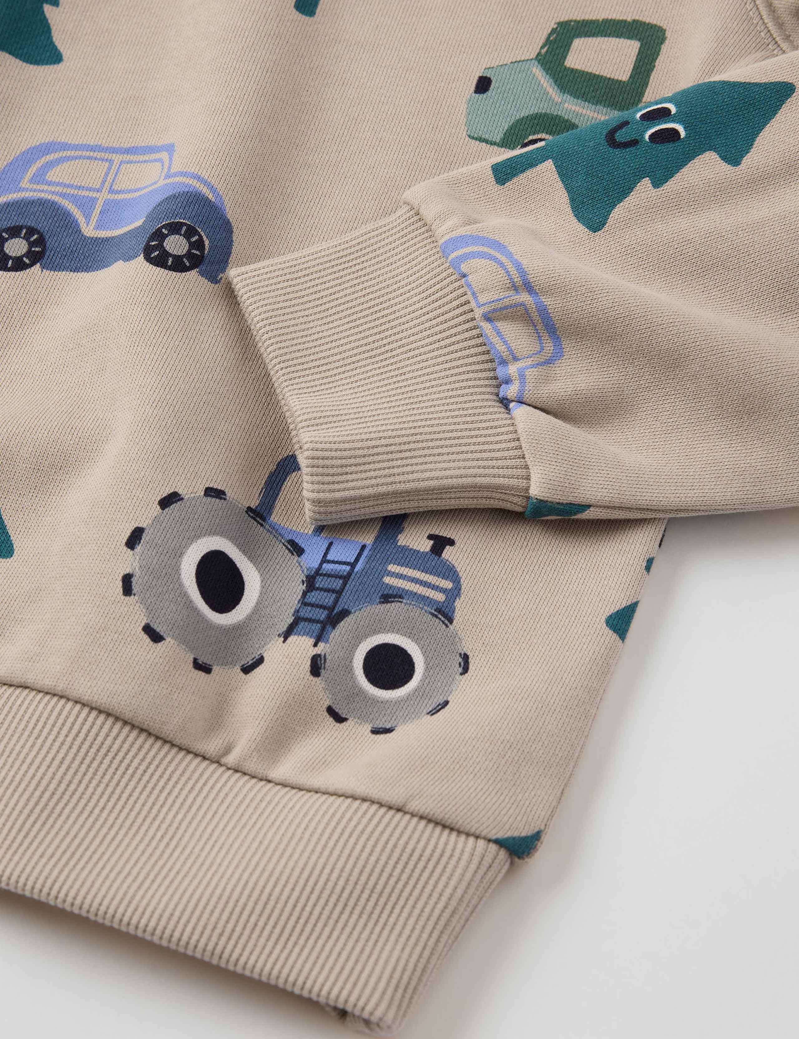 Pure Cotton Christmas Tree Jumper (1-7 Yrs) 3 of 4