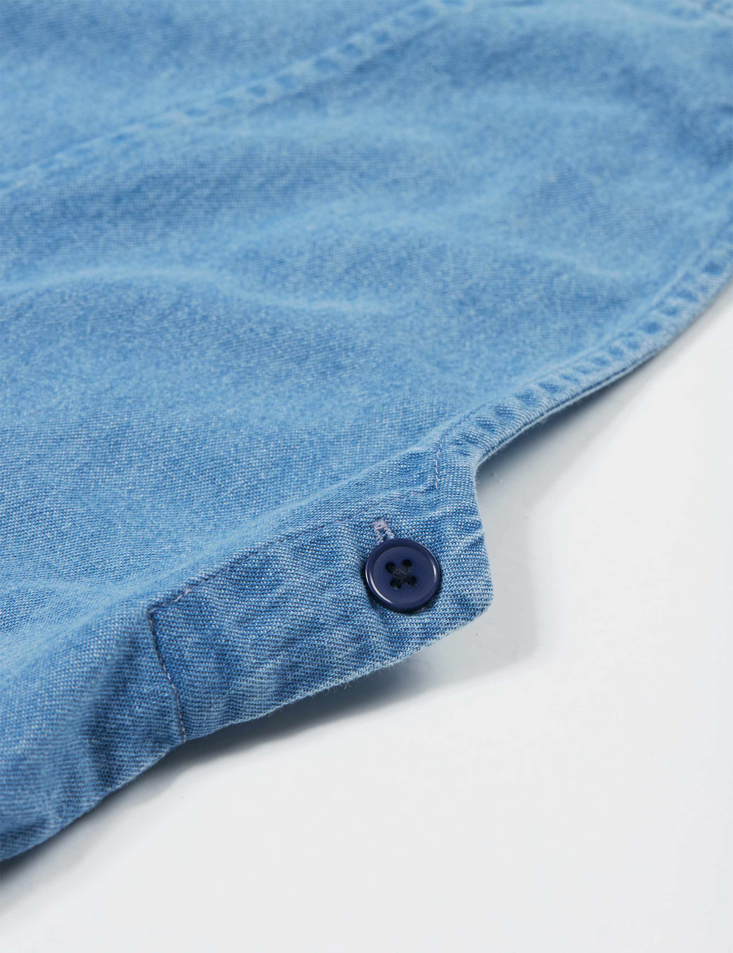 Denim Rainbow Dungarees (2-10 Yrs) 4 of 7