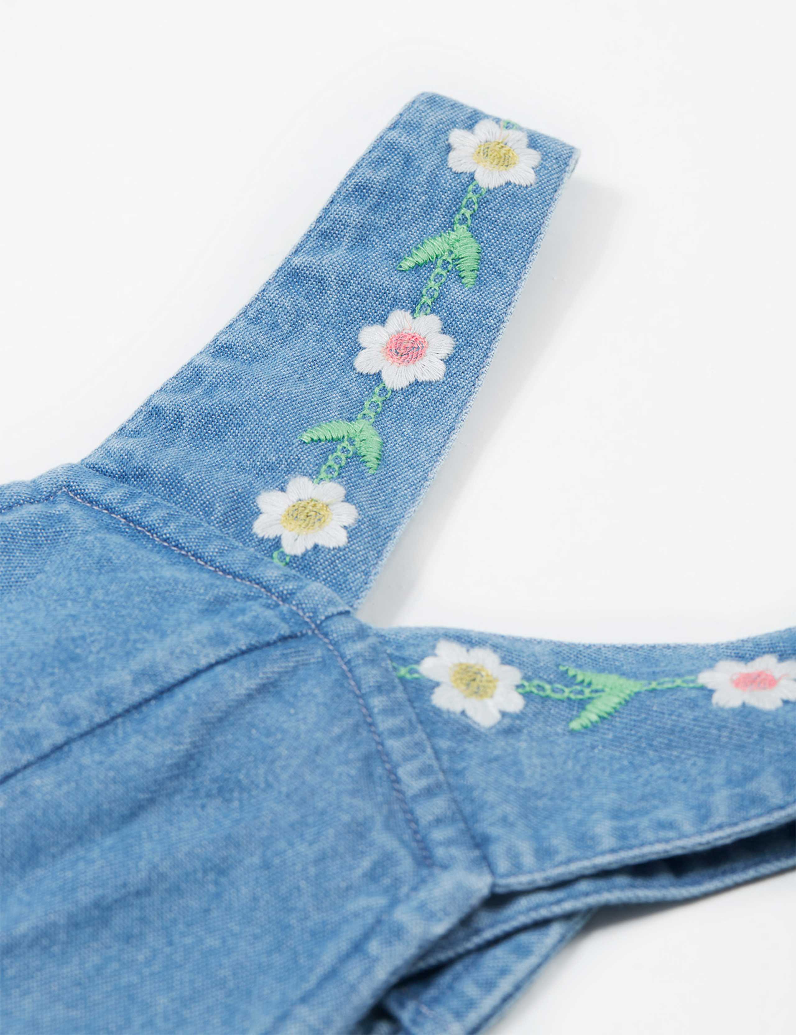 Denim Rainbow Dungarees (2-10 Yrs) 6 of 7