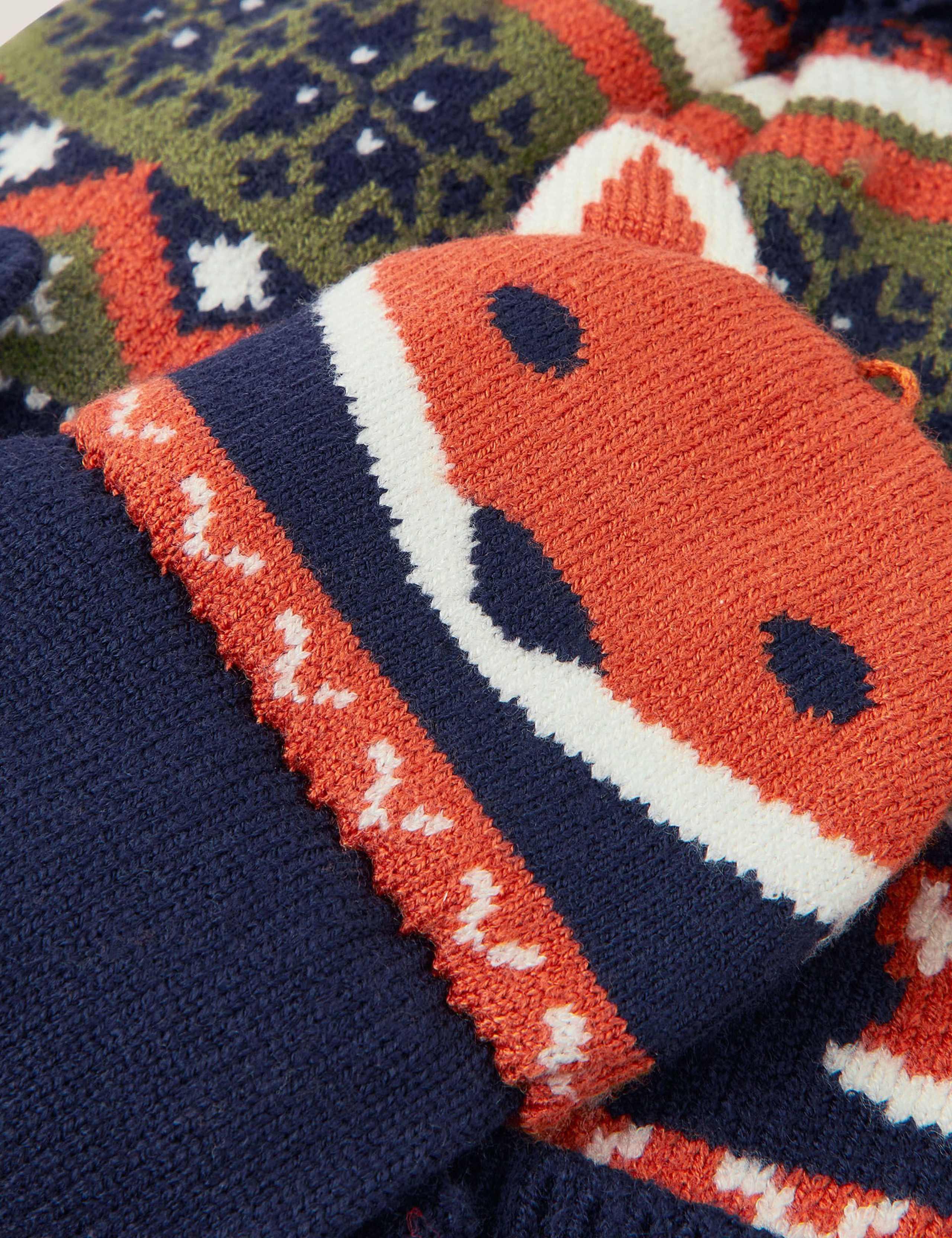 Kids' Fox Hat and Glove Set (3-10 Yrs) 3 of 3