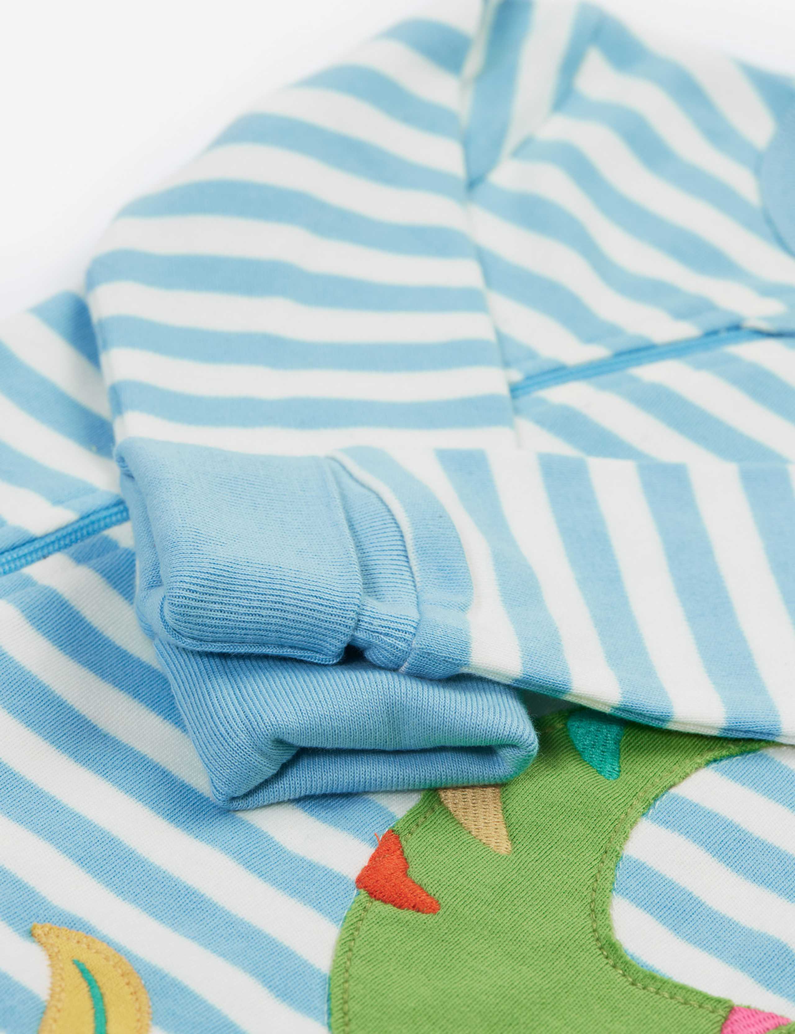 Pure Cotton Dinosaur Romper (0-24 Mths) 3 of 5