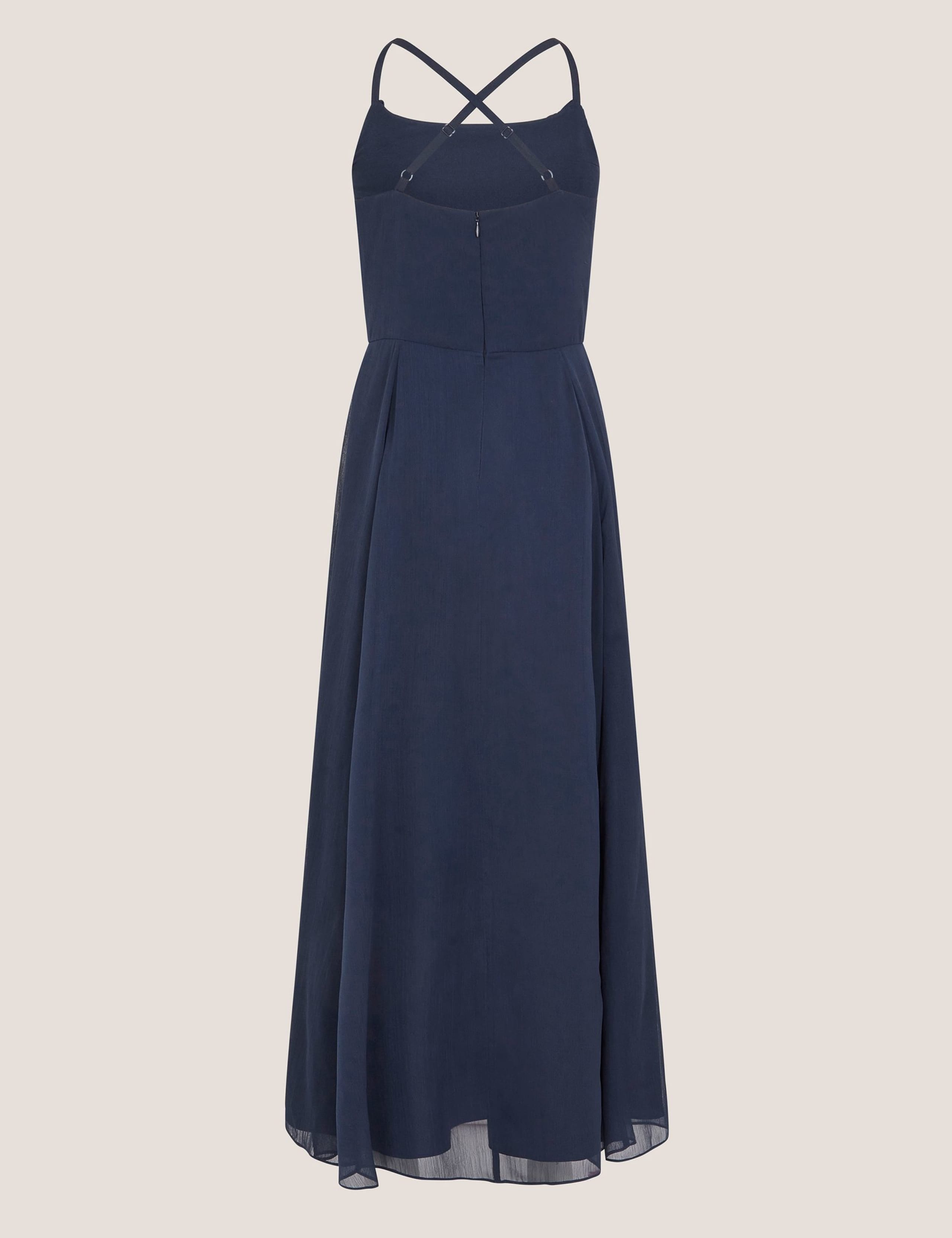 Chiffon Cowl Neck Prom Dress (8-14 Yrs) 3 of 4